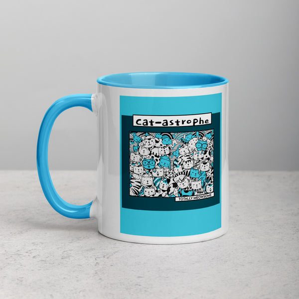 Cat-astrophe cat lover Mug