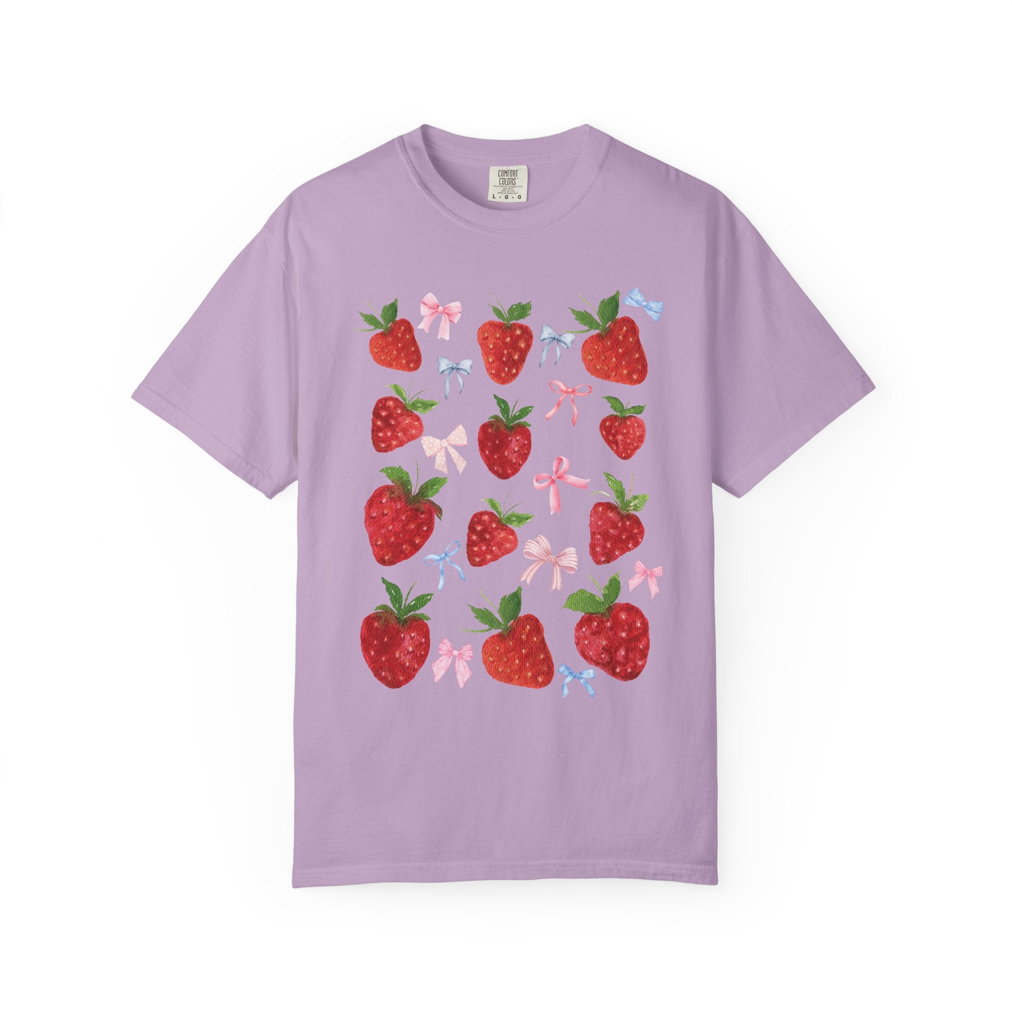 Strawberry Fields Unisex T-Shirt, Cute Summer Tee, Gift for Her, Eco-Friendly Apparel, Casual Wear, Berry Themed Fashion