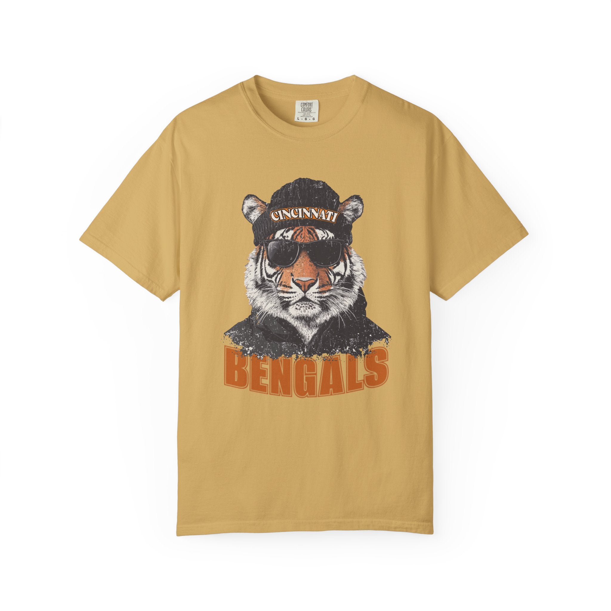 Cincinnati Bengals Spirit Animal Mascot Tiger T-Shirt, Unisex Sports Tee, Casual Apparel, Game Day Outfit, Cincinnati Bengals Fan Gear