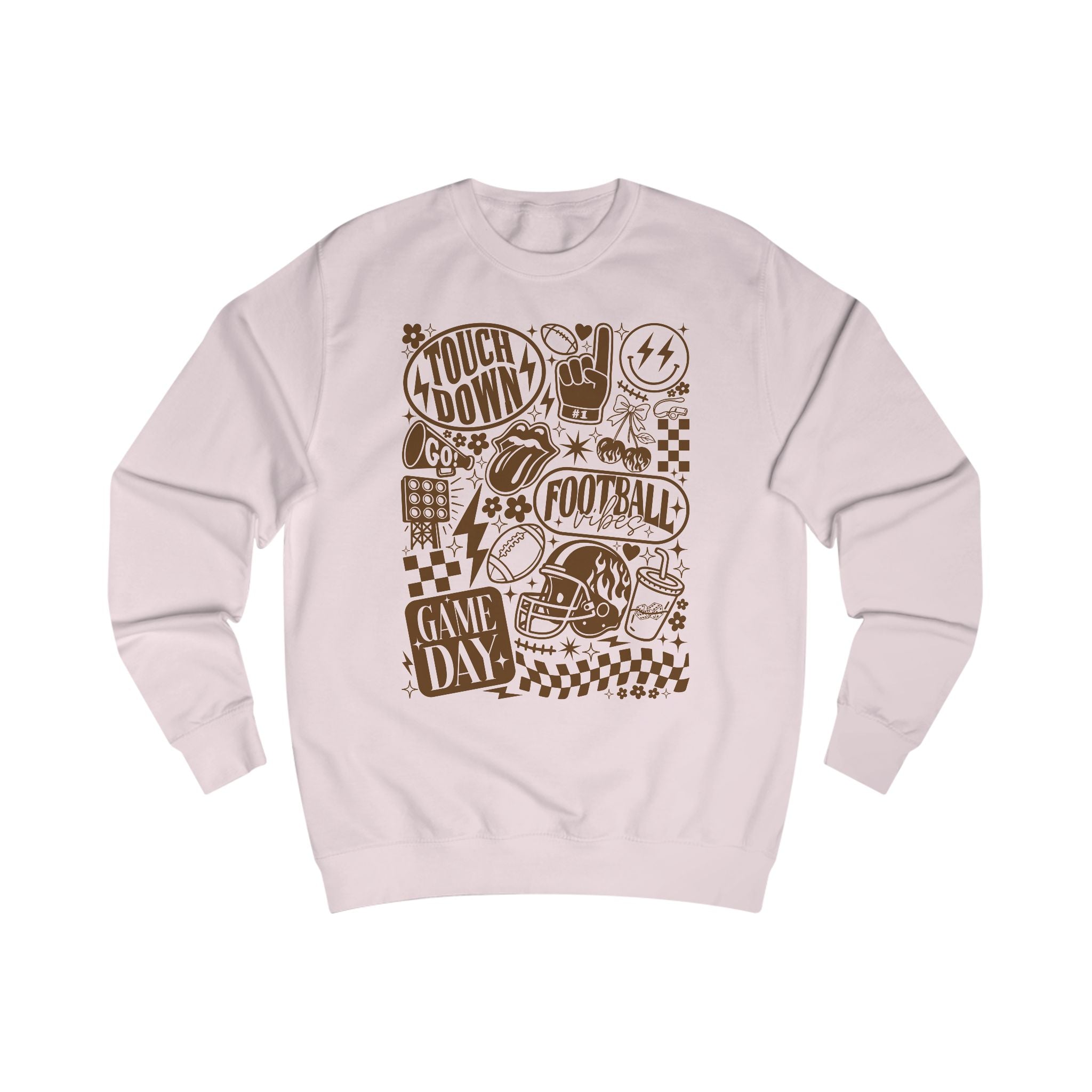 Game Day Sweatshirt - Touchdown Fashion, Unisex Football Hoodie, Perfect for Sports Fans, Tailgate Apparel, Gift for Him/Her