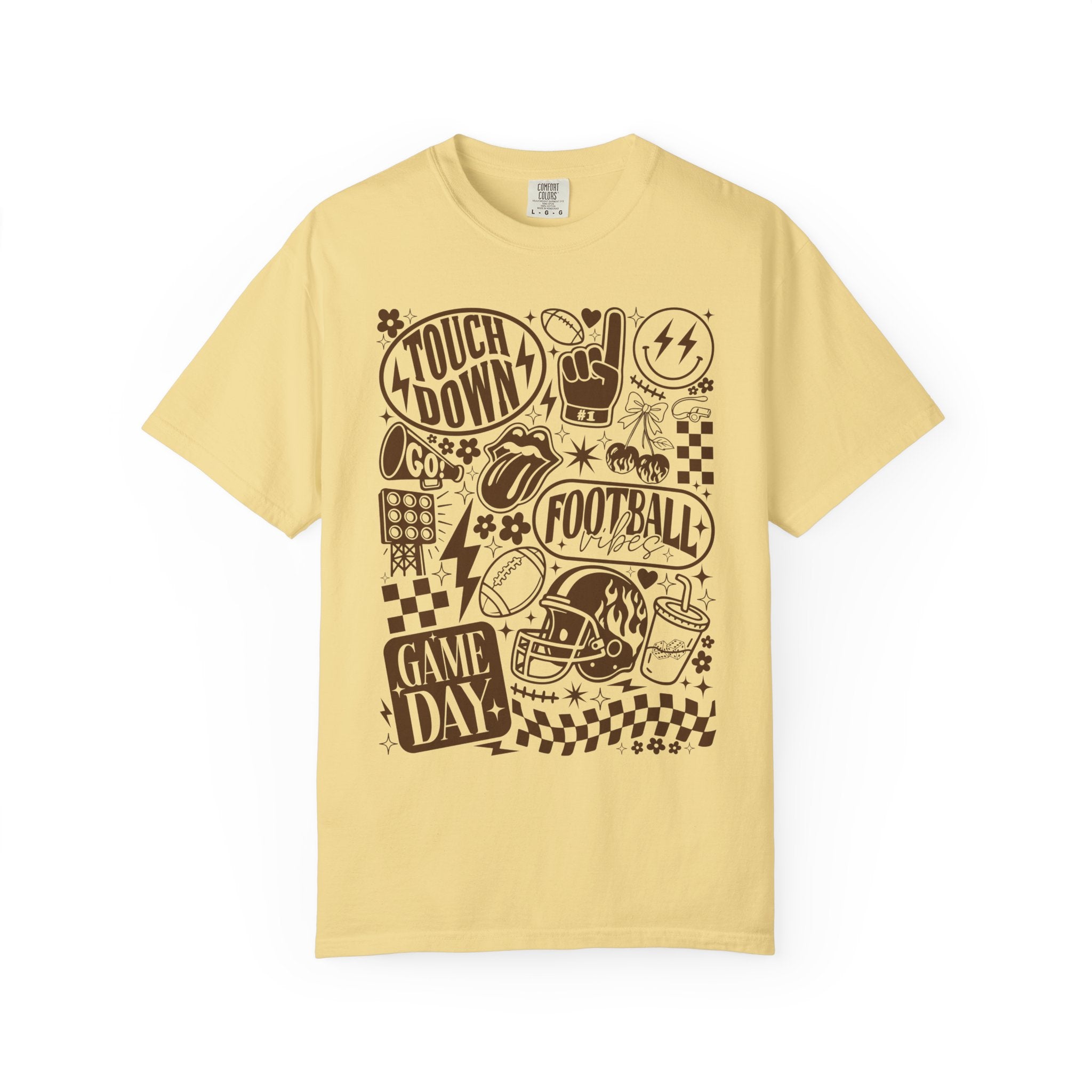 Football Game Day T-Shirt, Unisex Sports Tee, Touchdown Apparel, Casual Game Day Wear, Football Fan Gift, Autumn Sports Shirt