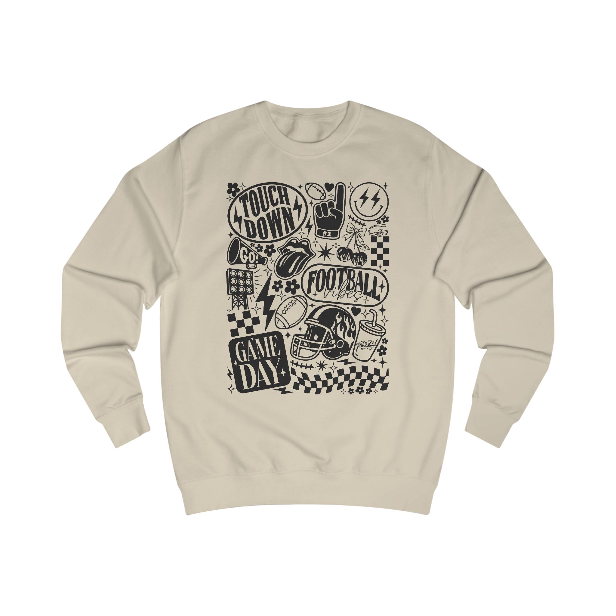 Game Day Football Sweatshirt | Unisex Cozy Apparel, Sports Fan Gift, Touchdown Motivational Sweatshirt, Perfect for Tailgating, [...]