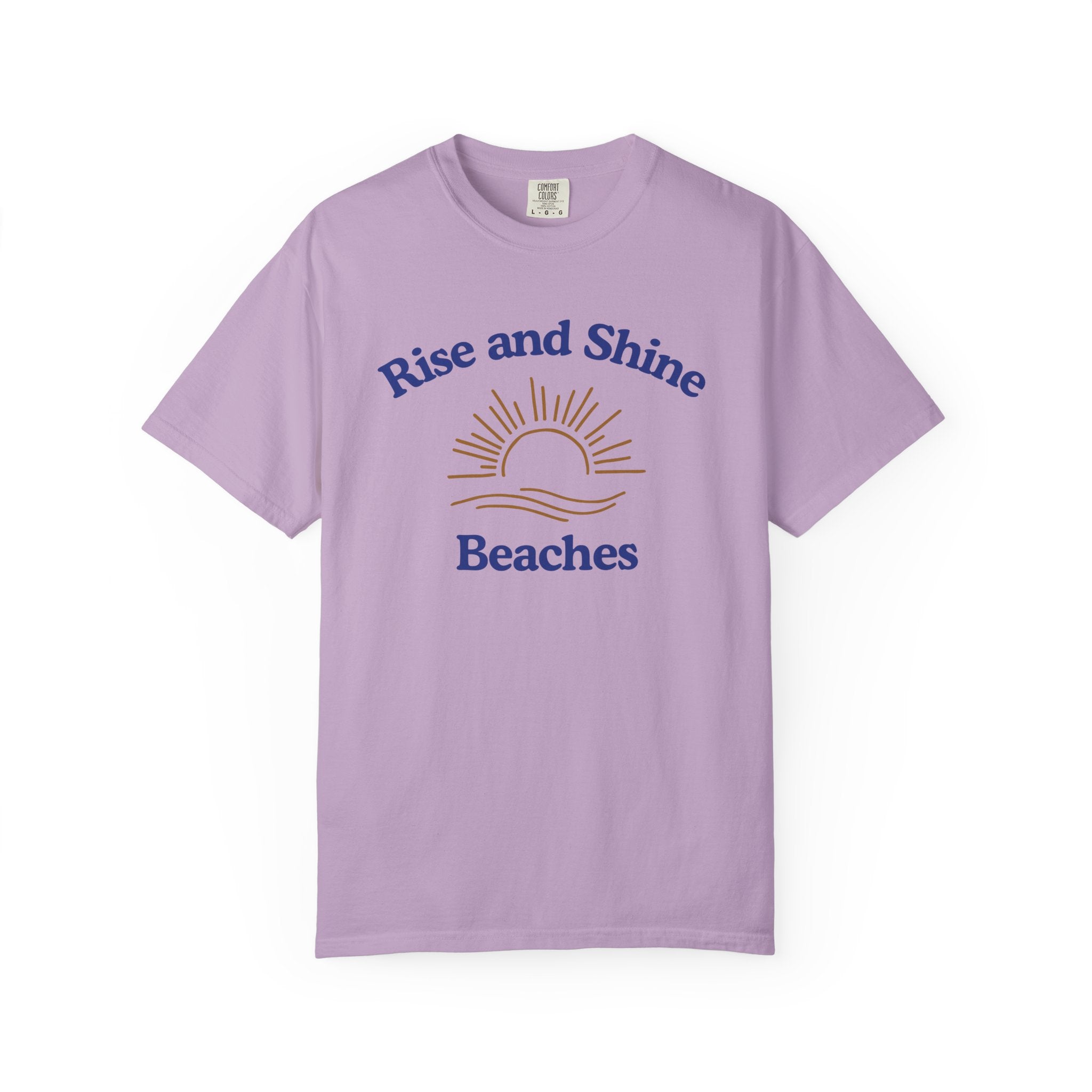 Sunrise Beach Vibes T-shirt, Casual Summer Tee, Unisex Beachwear, Vacation Outfit, Gift for Beach Lovers, Relaxed Fit Tee