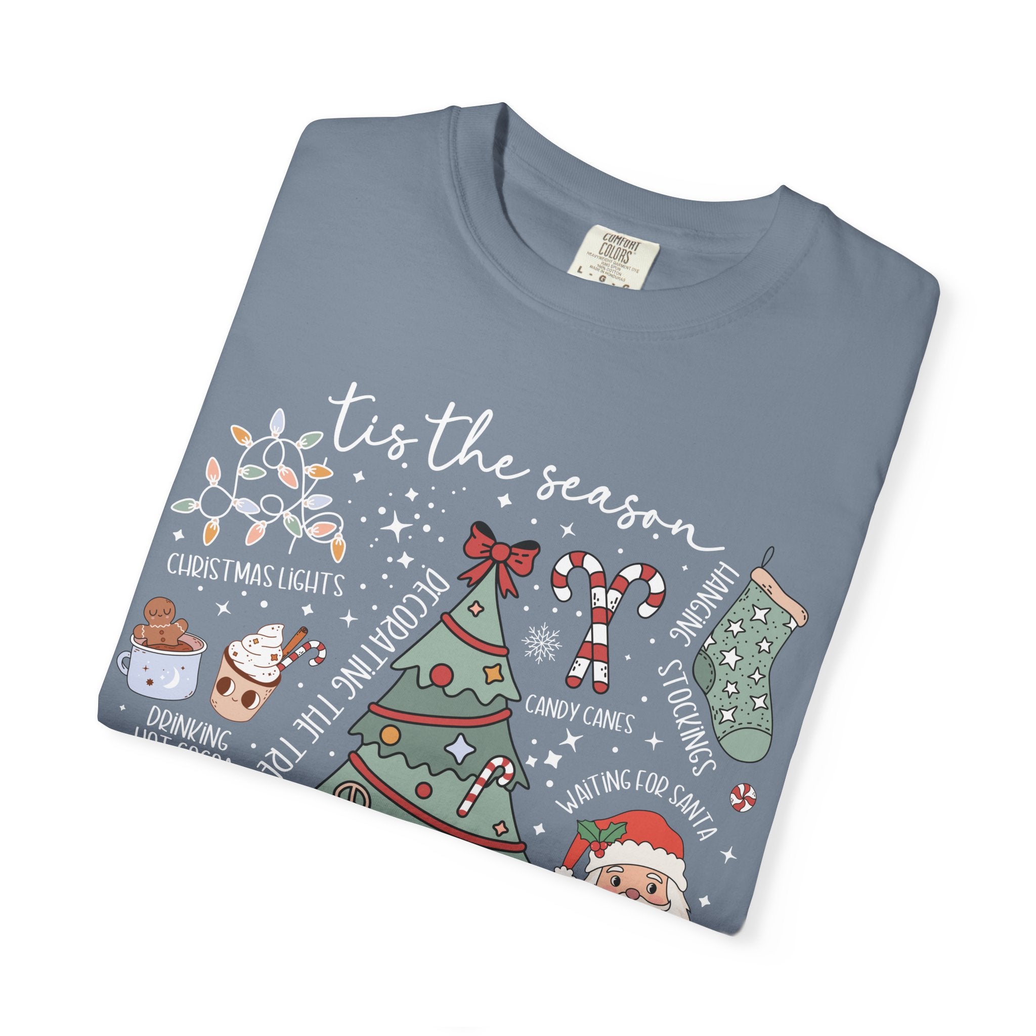 Christmas Doodle Graphic T-shirt