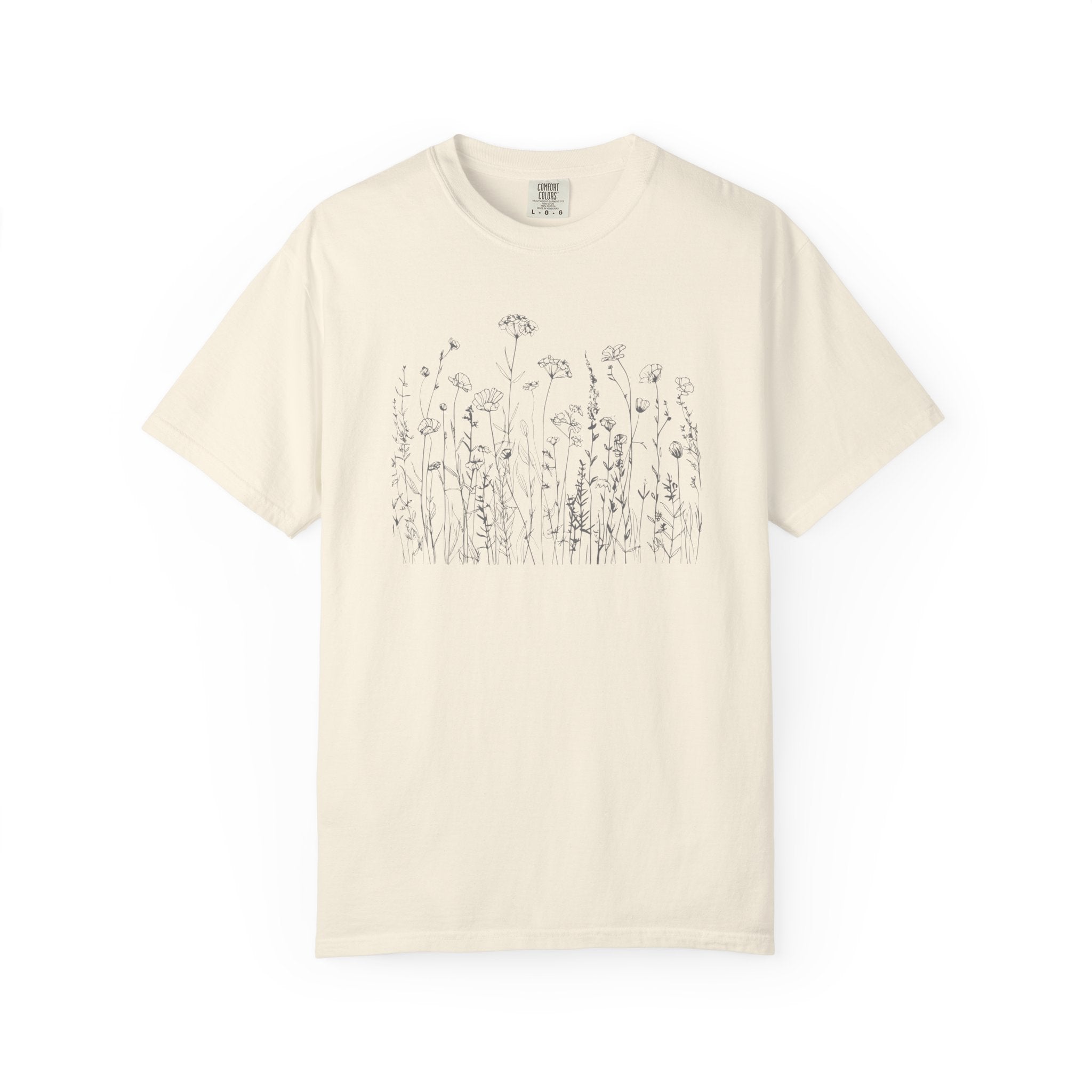 Nature-Inspired Unisex T-shirt, Vintage Floral Graphic Tee, Eco-Friendly Shirt, Gift for Nature Lovers, Casual Summer Wear