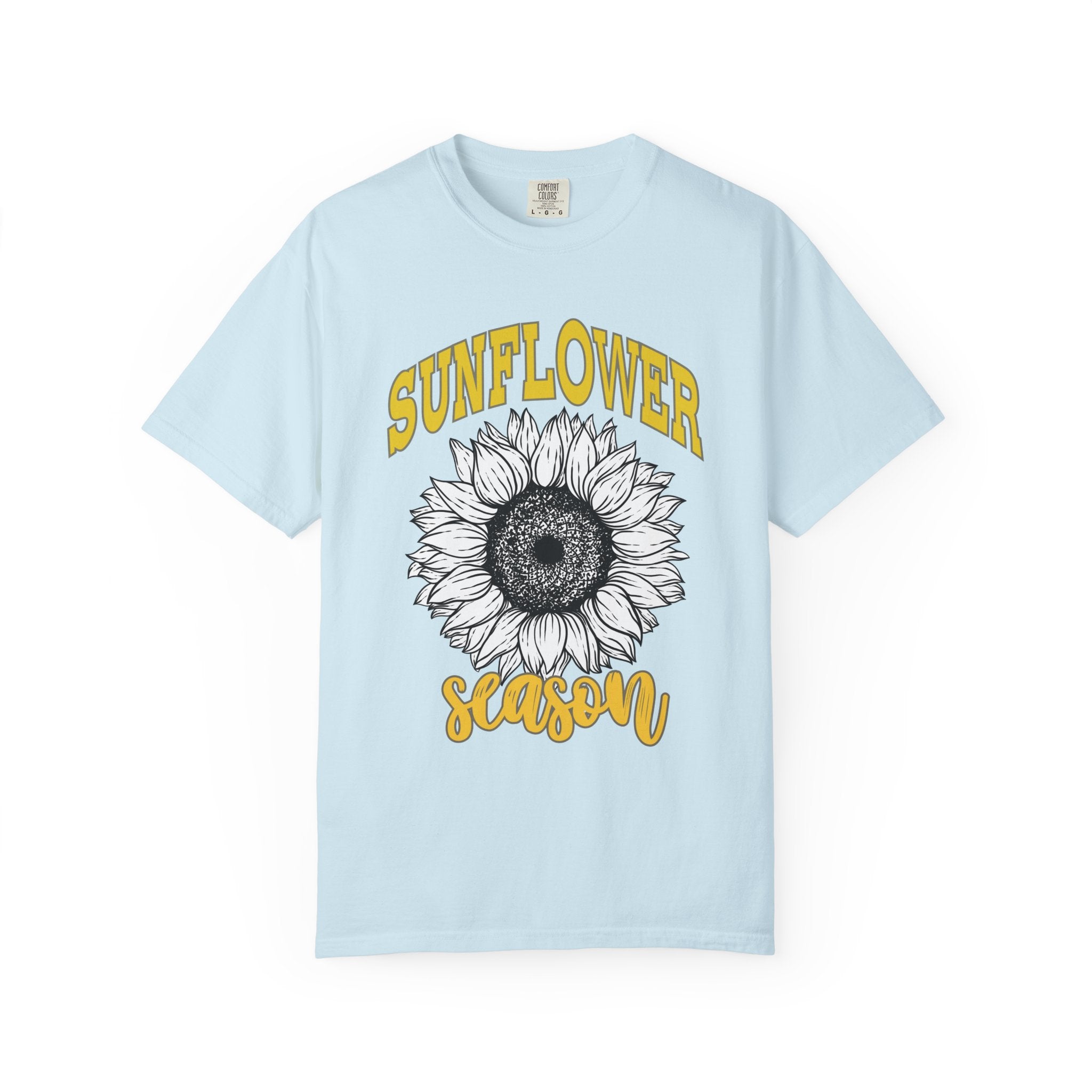 Sunflower Season T-Shirt | Unisex Floral Tee for Summer, Casual Wear, Gift for Plant Lovers, Nature Enthusiasts, Eco-Friendly Fashion