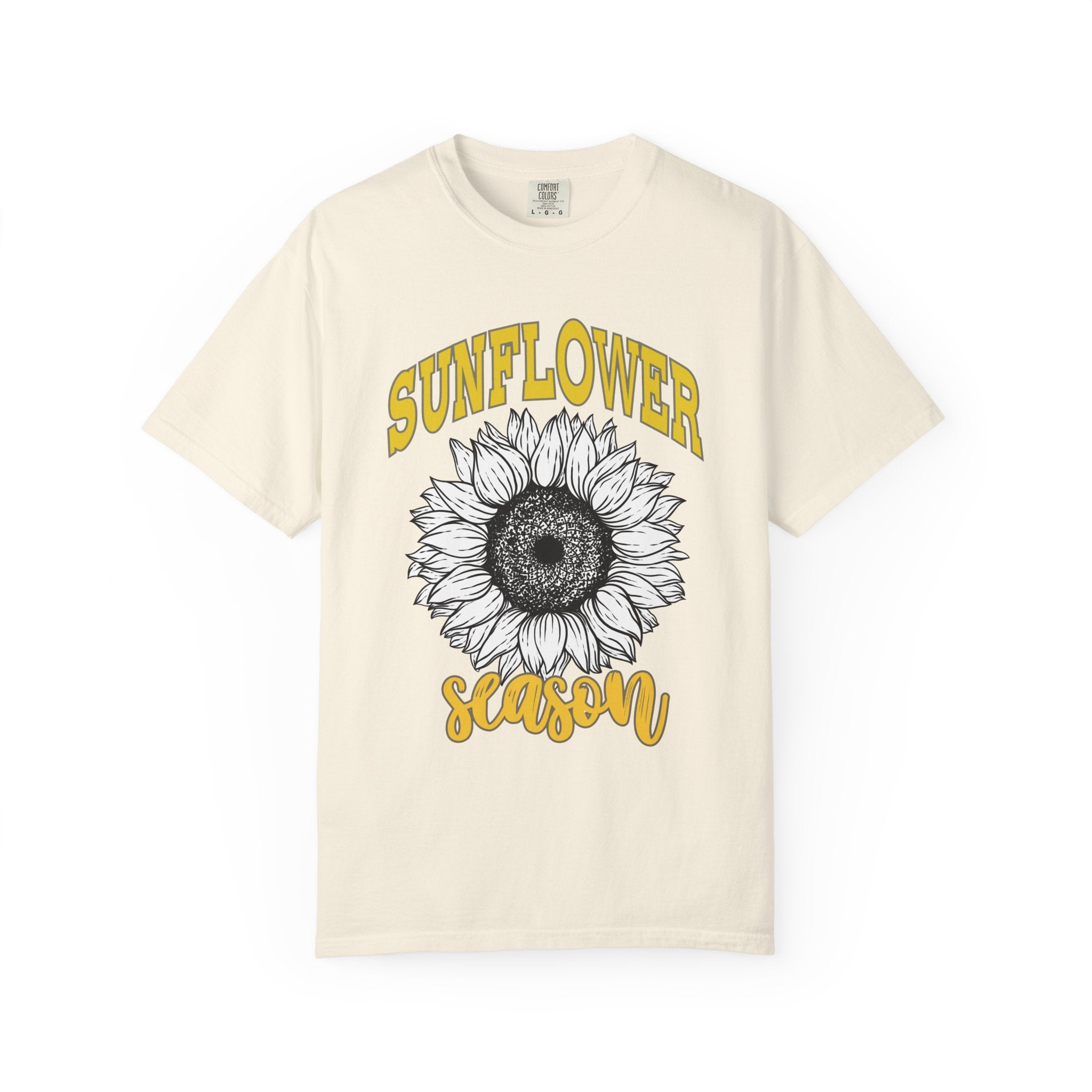 Sunflower Season T-Shirt | Unisex Floral Tee for Summer, Casual Wear, Gift for Plant Lovers, Nature Enthusiasts, Eco-Friendly Fashion