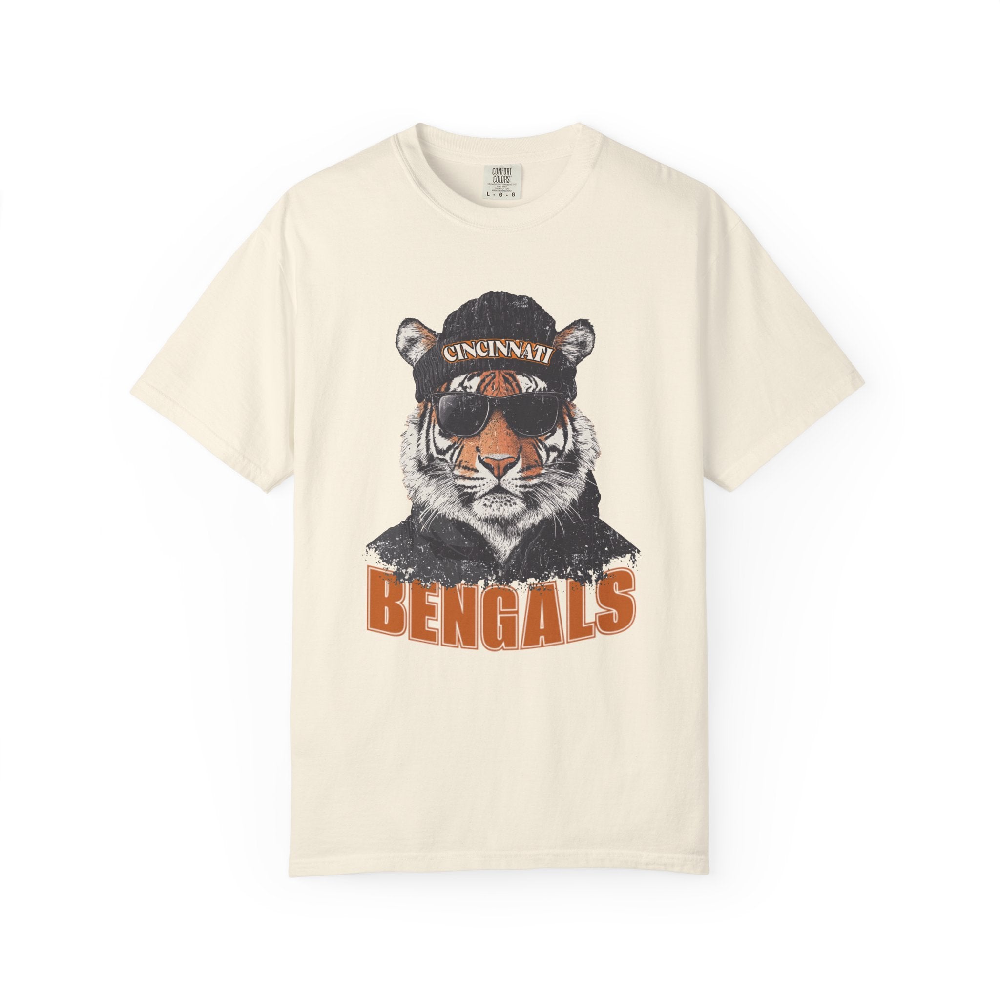 Cincinnati Bengals Spirit Animal Mascot Tiger T-Shirt, Unisex Sports Tee, Casual Apparel, Game Day Outfit, Cincinnati Bengals Fan Gear