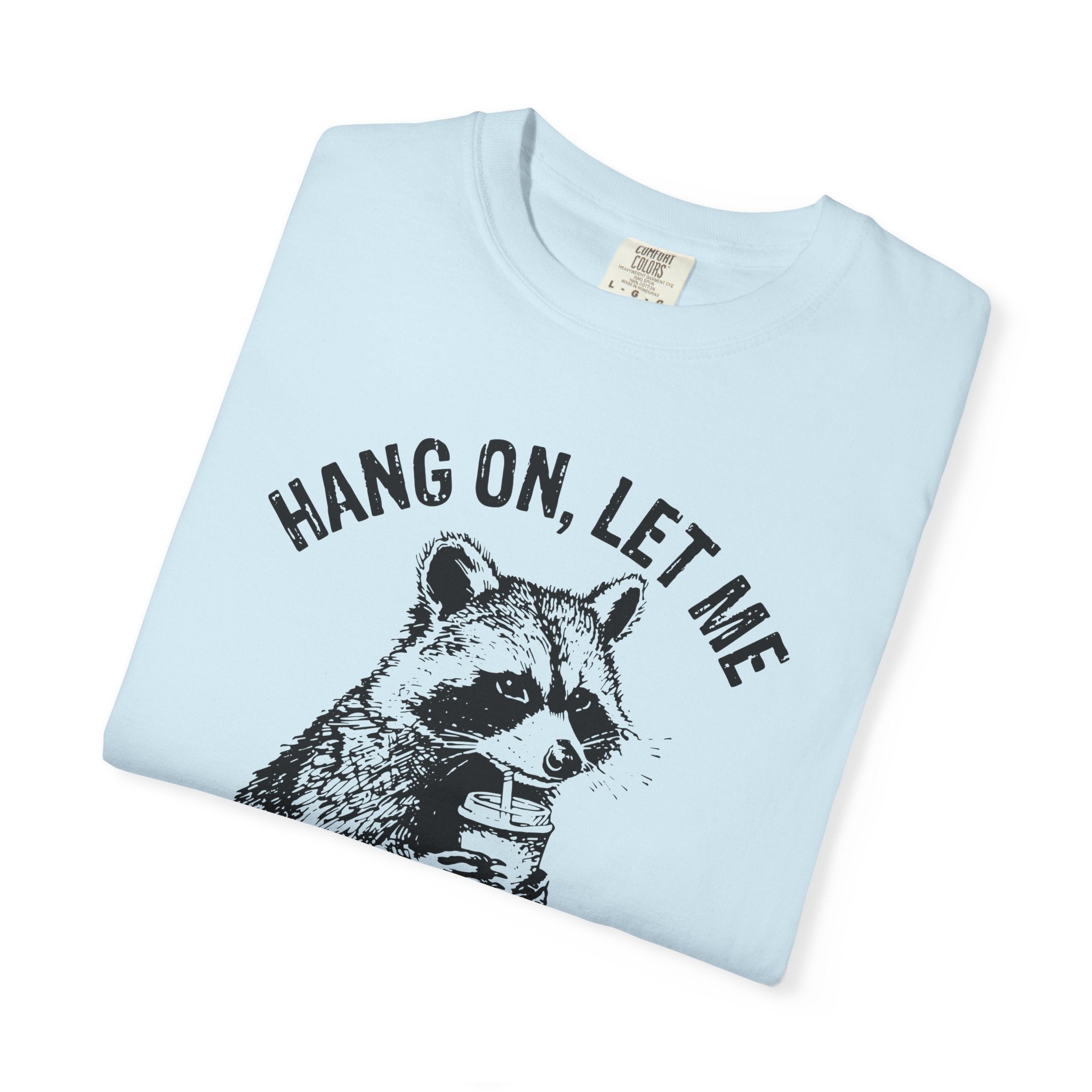 Funny Overthinking Raccoon T-Shirt, Unisex Tee for Animal Lovers, Casual Wear, Gift for Friends, Perfect for Everyday Wear