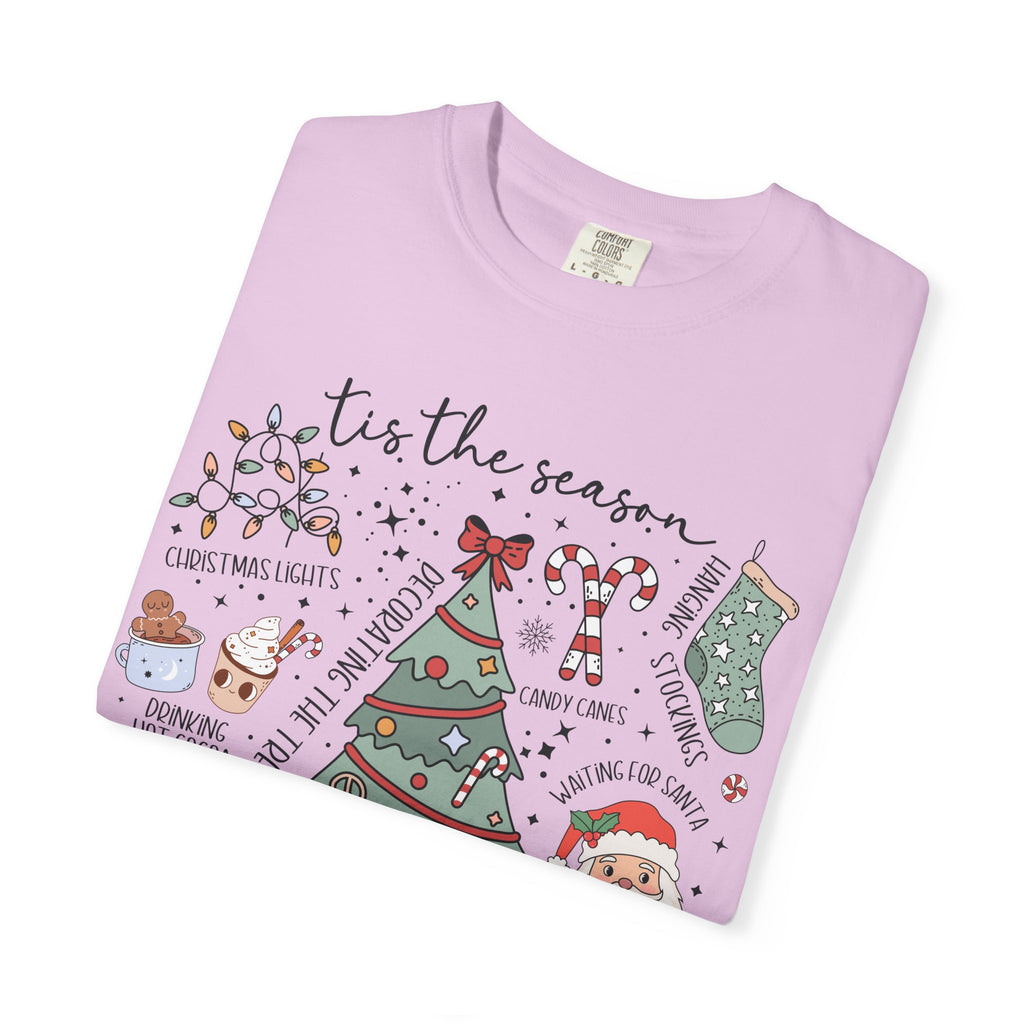 Festive Christmas Doddle Graphic T-Shirt for Holiday Cheer, Unisex Christmas Tee, Gift for Him/Her, Cozy Seasonal Look, Perfect for Winter Celebrations