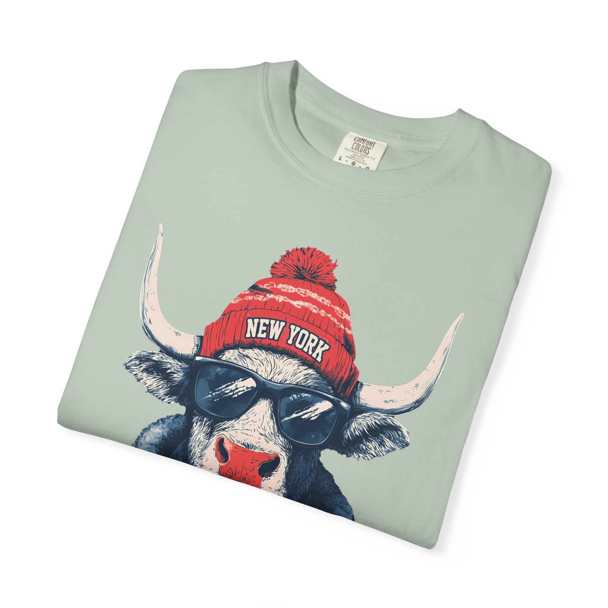 Football Spirit Animal Mascot Graphic T-shirt, Unisex Tee with New York Football team, Trendy Casual Wear, Gift for Him/Her
