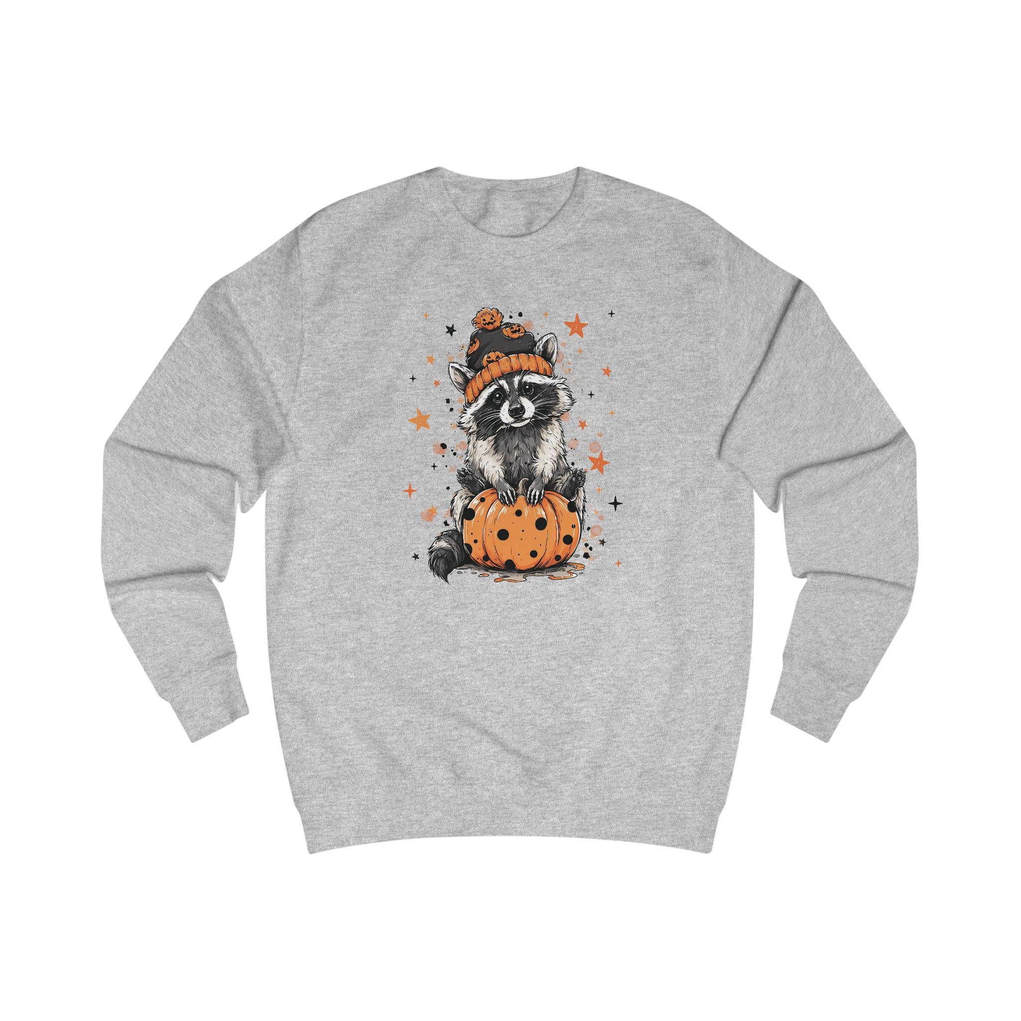 Cozy Adorable Halloween Raccoon Sweatshirt