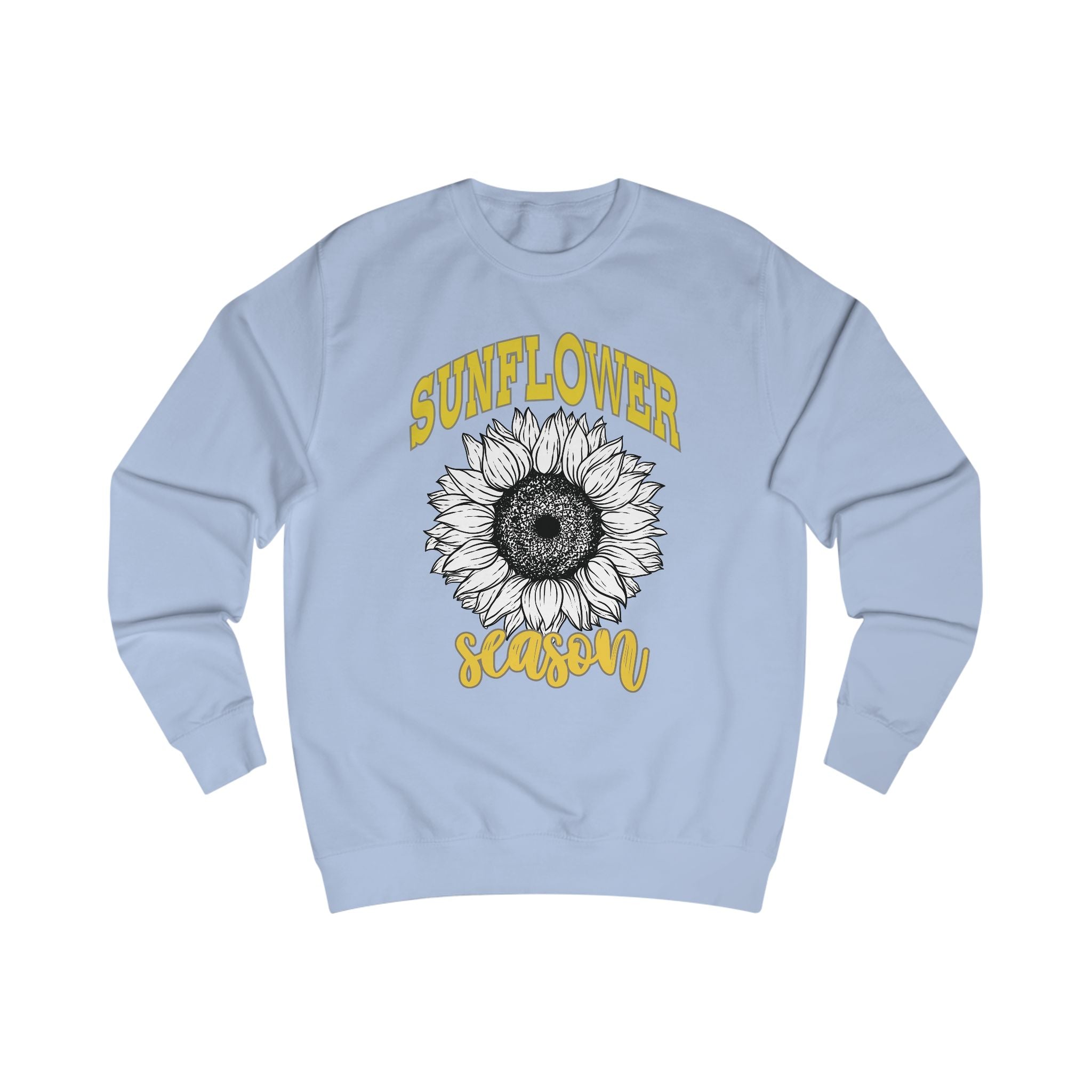 Sunflower Season Unisex Sweatshirt | Cute Floral Gifts | Spring Fashion | Cozy Casual Wear | Perfect for Garden Lovers, Festivals, Birthdays
