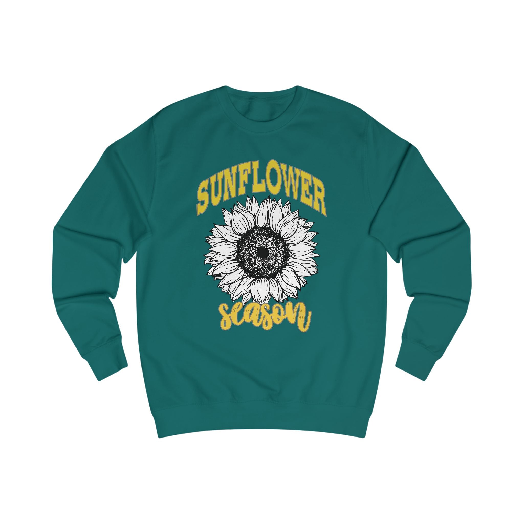 Sunflower Season Unisex Sweatshirt | Cute Floral Gifts | Spring Fashion | Cozy Casual Wear | Perfect for Garden Lovers, Festivals, Birthdays