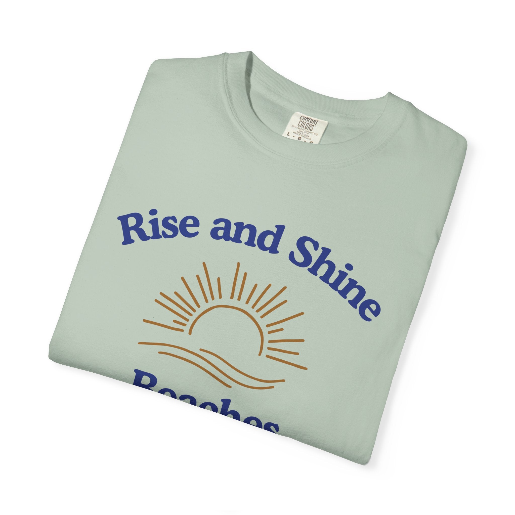 Sunrise Beach Vibes T-shirt, Casual Summer Tee, Unisex Beachwear, Vacation Outfit, Gift for Beach Lovers, Relaxed Fit Tee