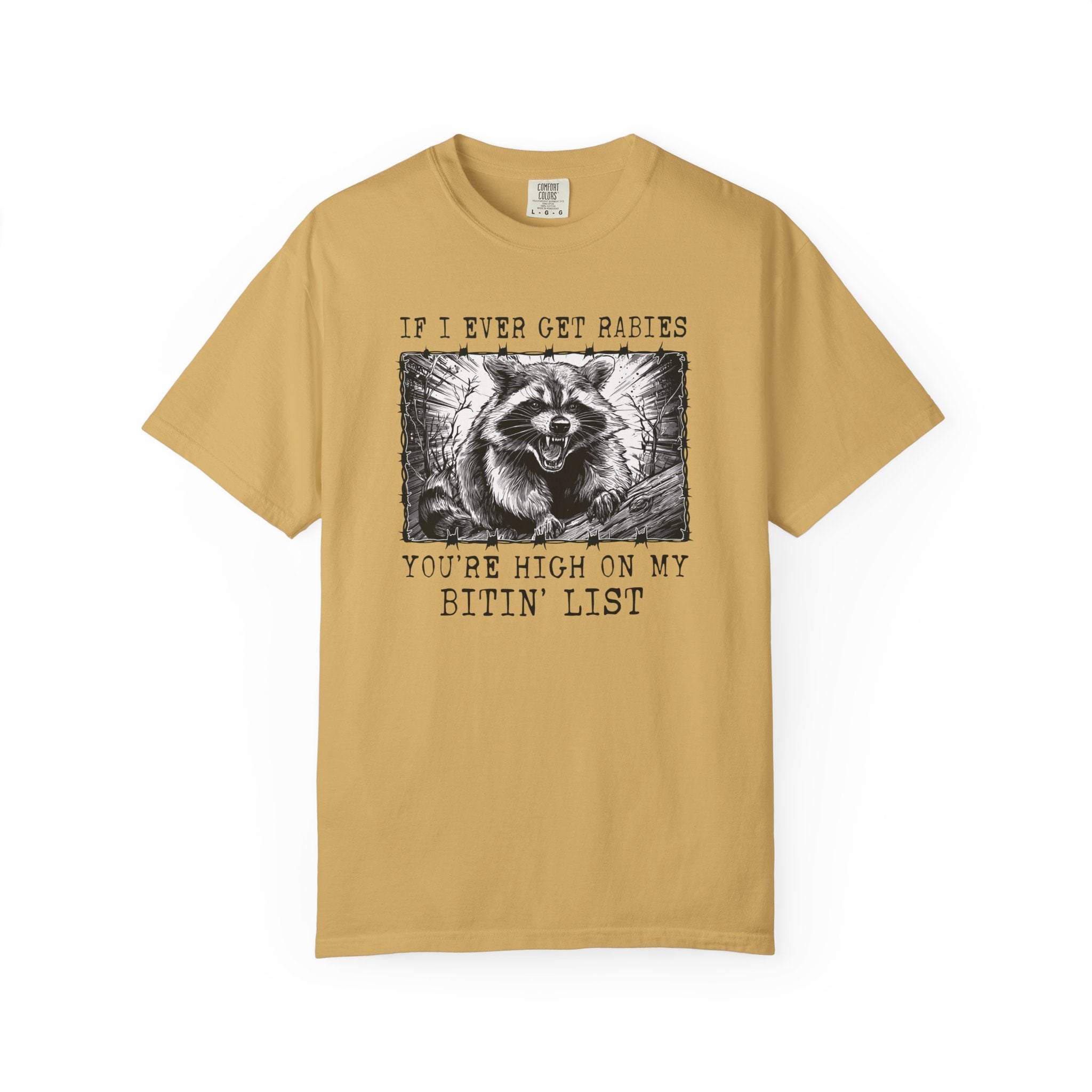 Humorous Raccoon T-Shirt, Funny Gift, Animal Lover Tee, Unisex Casual Wear, Unique Graphic Shirt, Perfect for Birthdays, Parties