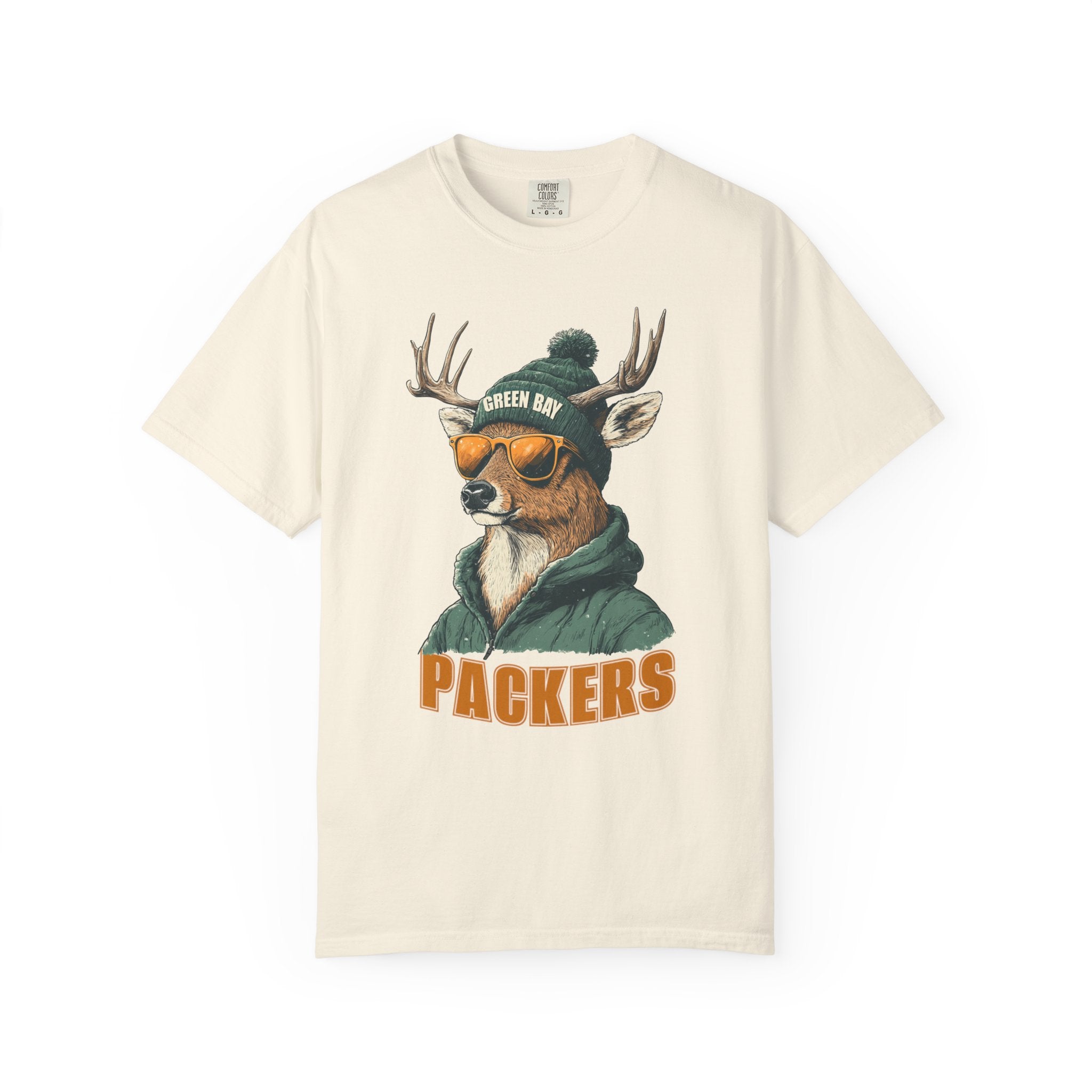 Green Bay Packers Spirit Animal Mascot Graphic Tee, Unisex T-Shirt, Casual Wear, Gift for Packers fans, Sports Fan Apparel