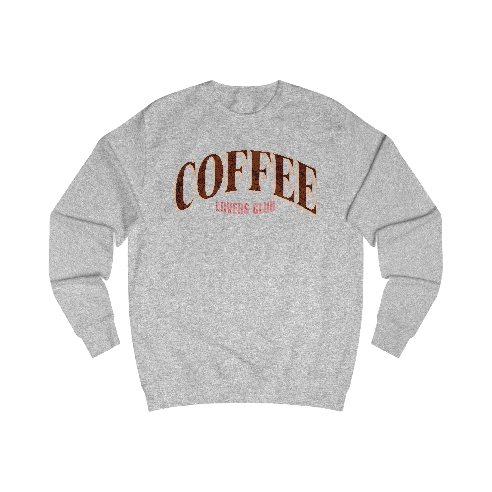 Coffee Lovers Club Unisex Sweatshirt, Cozy Gift for Coffee Enthusiasts, Perfect for Casual Outfits, Holiday Apparel, Trending Design