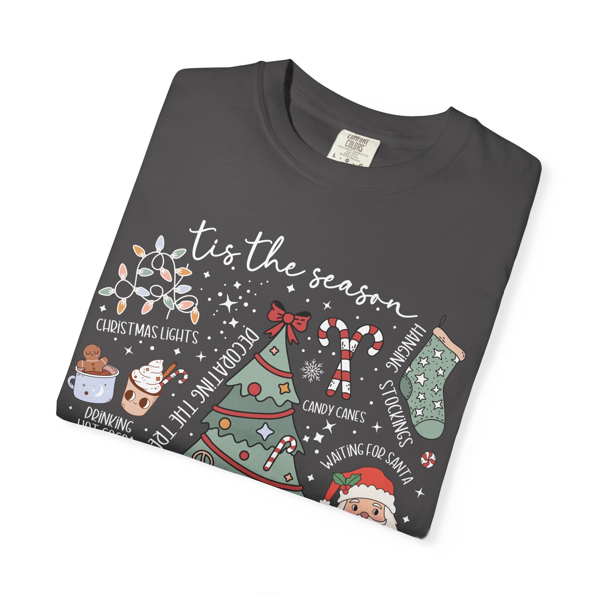 Christmas Doodle Graphic T-shirt