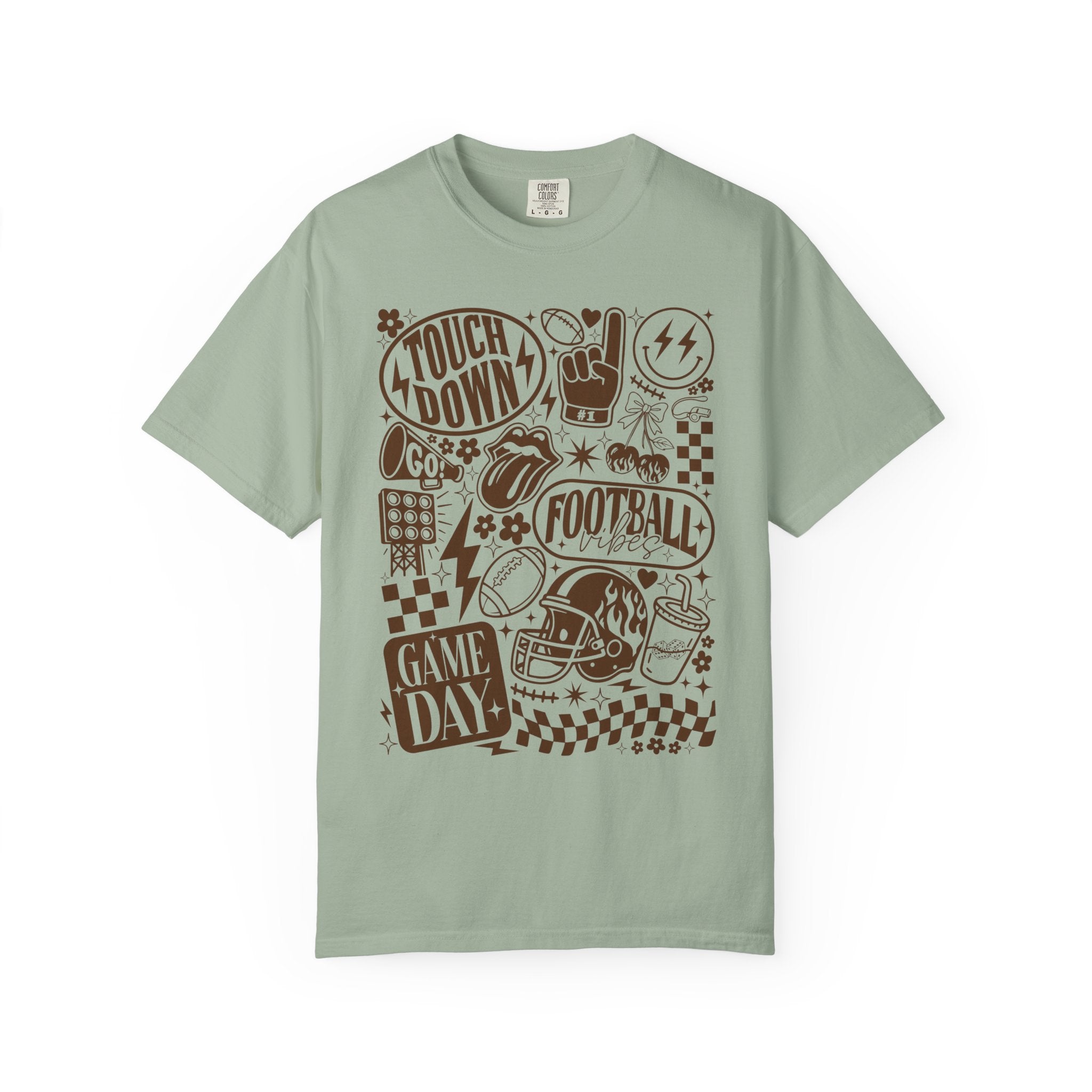 Football Game Day T-Shirt, Unisex Sports Tee, Touchdown Apparel, Casual Game Day Wear, Football Fan Gift, Autumn Sports Shirt