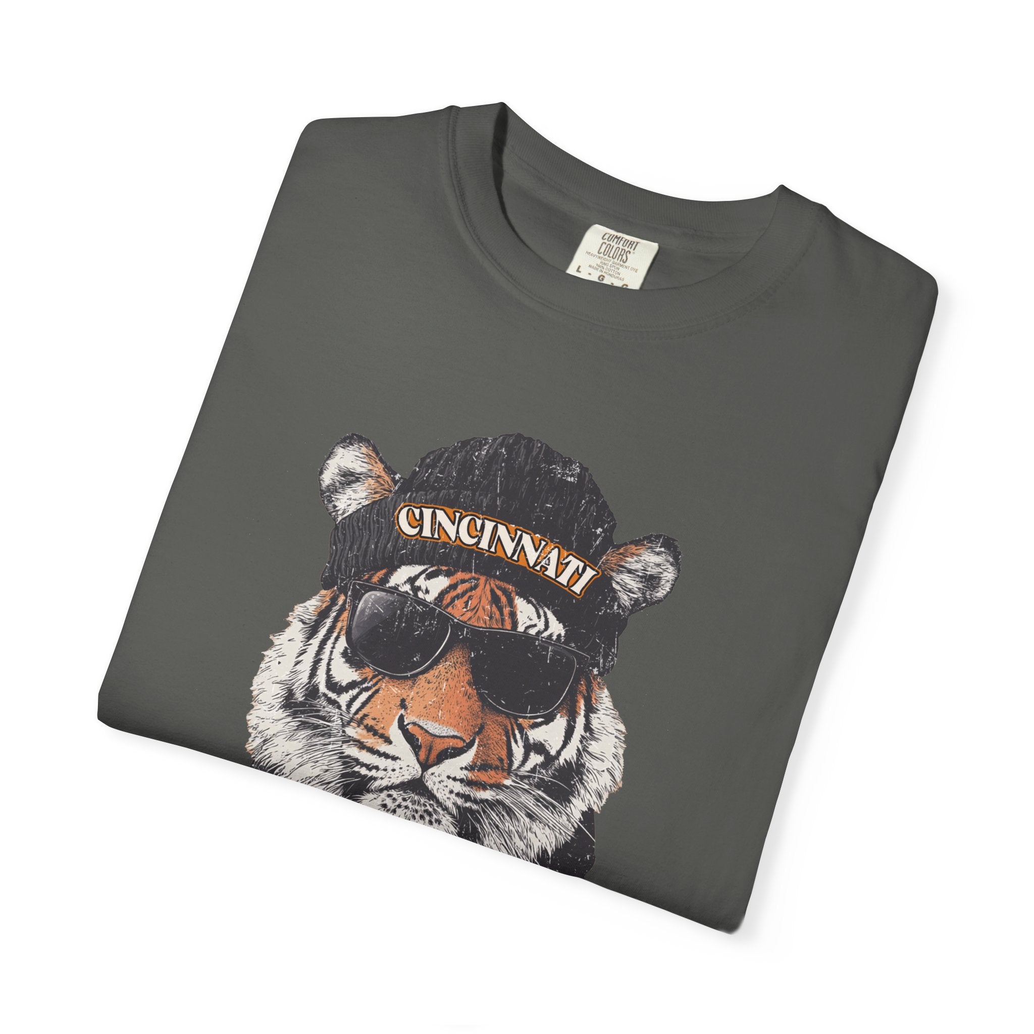 Cincinnati Bengals Spirit Animal Mascot Tiger T-Shirt, Unisex Sports Tee, Casual Apparel, Game Day Outfit, Cincinnati Bengals Fan Gear