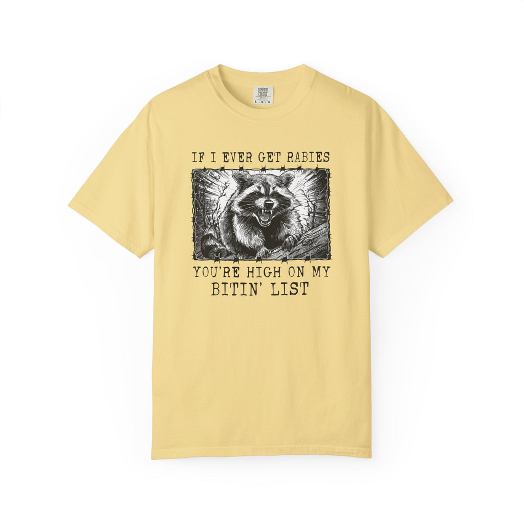 Humorous Raccoon T-Shirt, Funny Gift, Animal Lover Tee, Unisex Casual Wear, Unique Graphic Shirt, Perfect for Birthdays, Parties