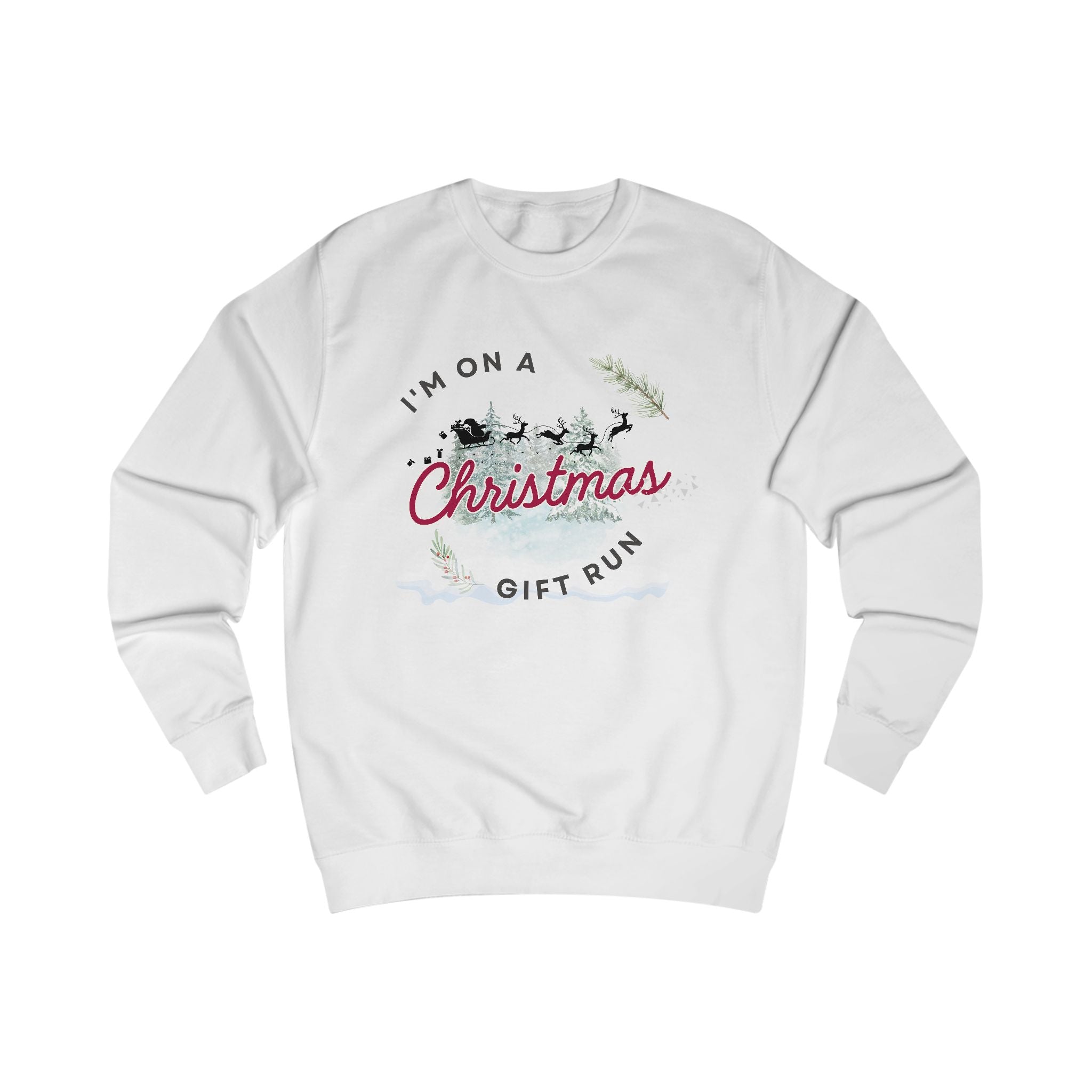 Christmas Gift Run Sweatshirt - Unisex Pullover