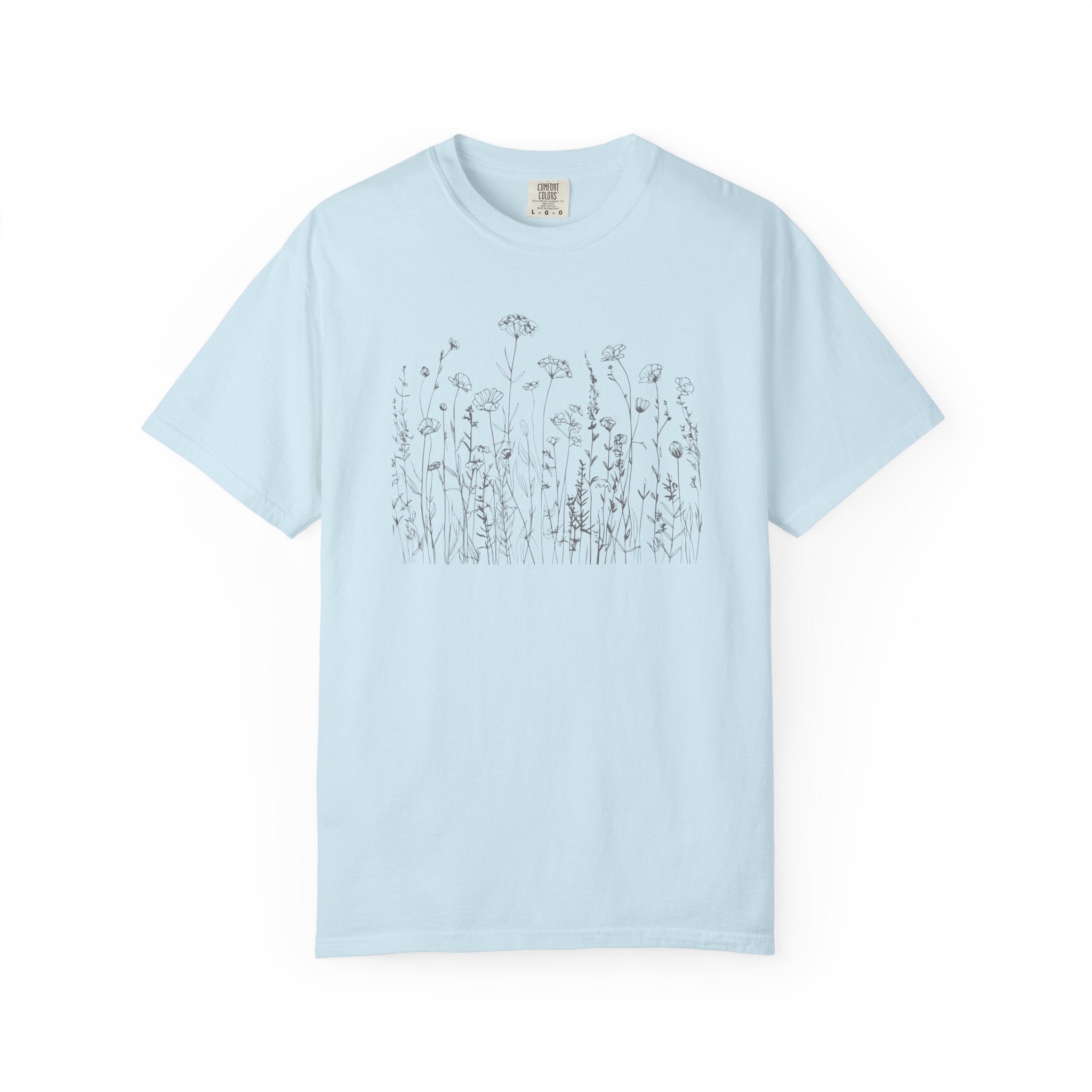 Nature-Inspired Unisex T-shirt, Vintage Floral Graphic Tee, Eco-Friendly Shirt, Gift for Nature Lovers, Casual Summer Wear