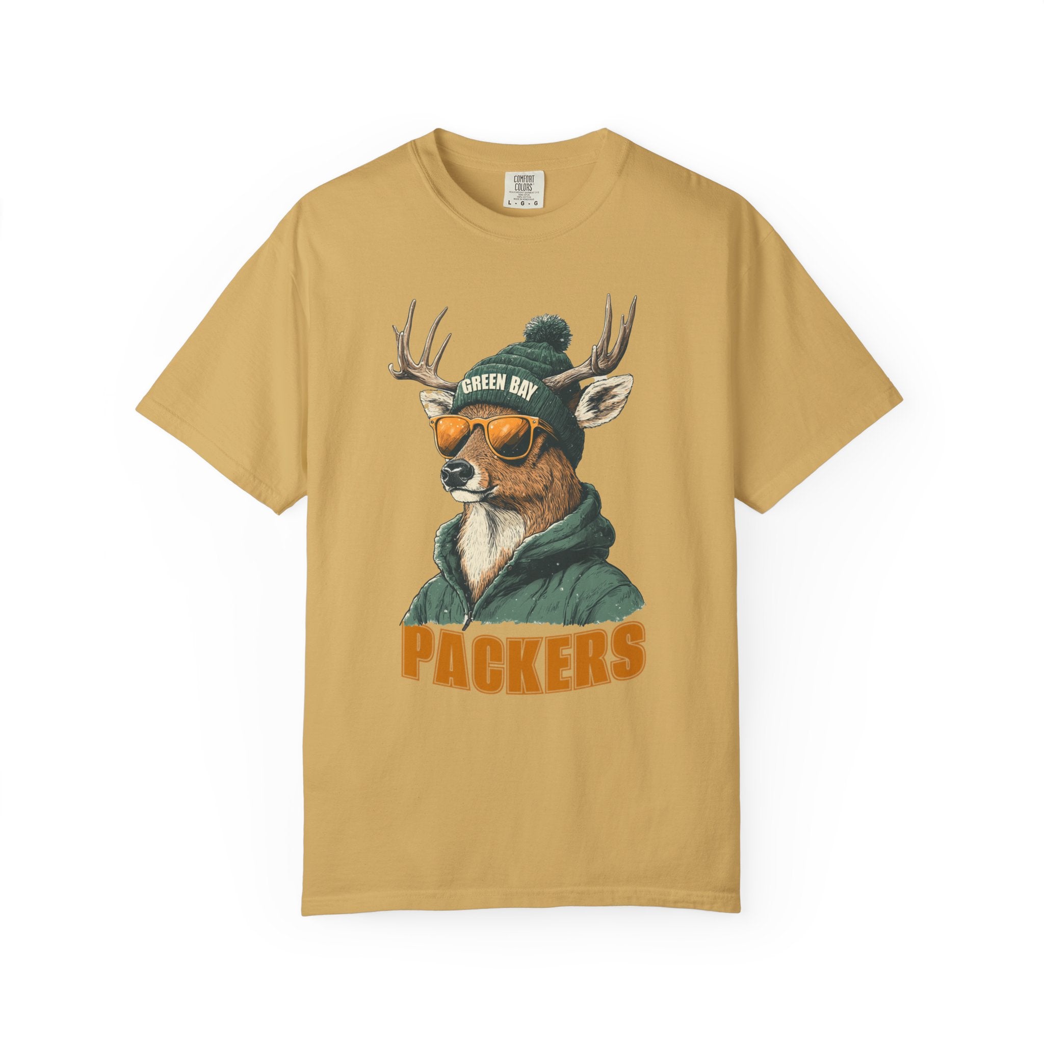 Green Bay Packers Spirit Animal Mascot Graphic Tee, Unisex T-Shirt, Casual Wear, Gift for Packers fans, Sports Fan Apparel