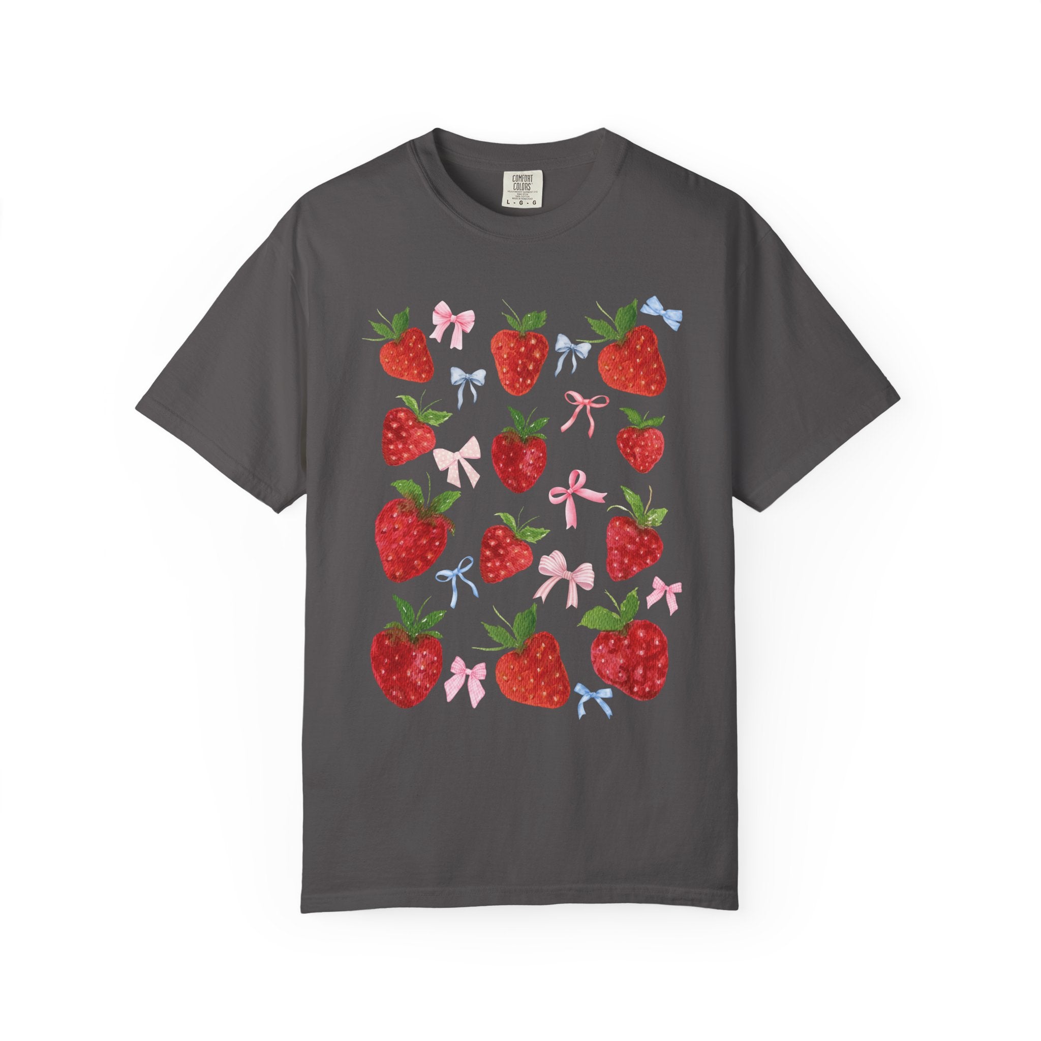 Strawberry Fields Unisex T-Shirt, Cute Summer Tee, Gift for Her, Eco-Friendly Apparel, Casual Wear, Berry Themed Fashion