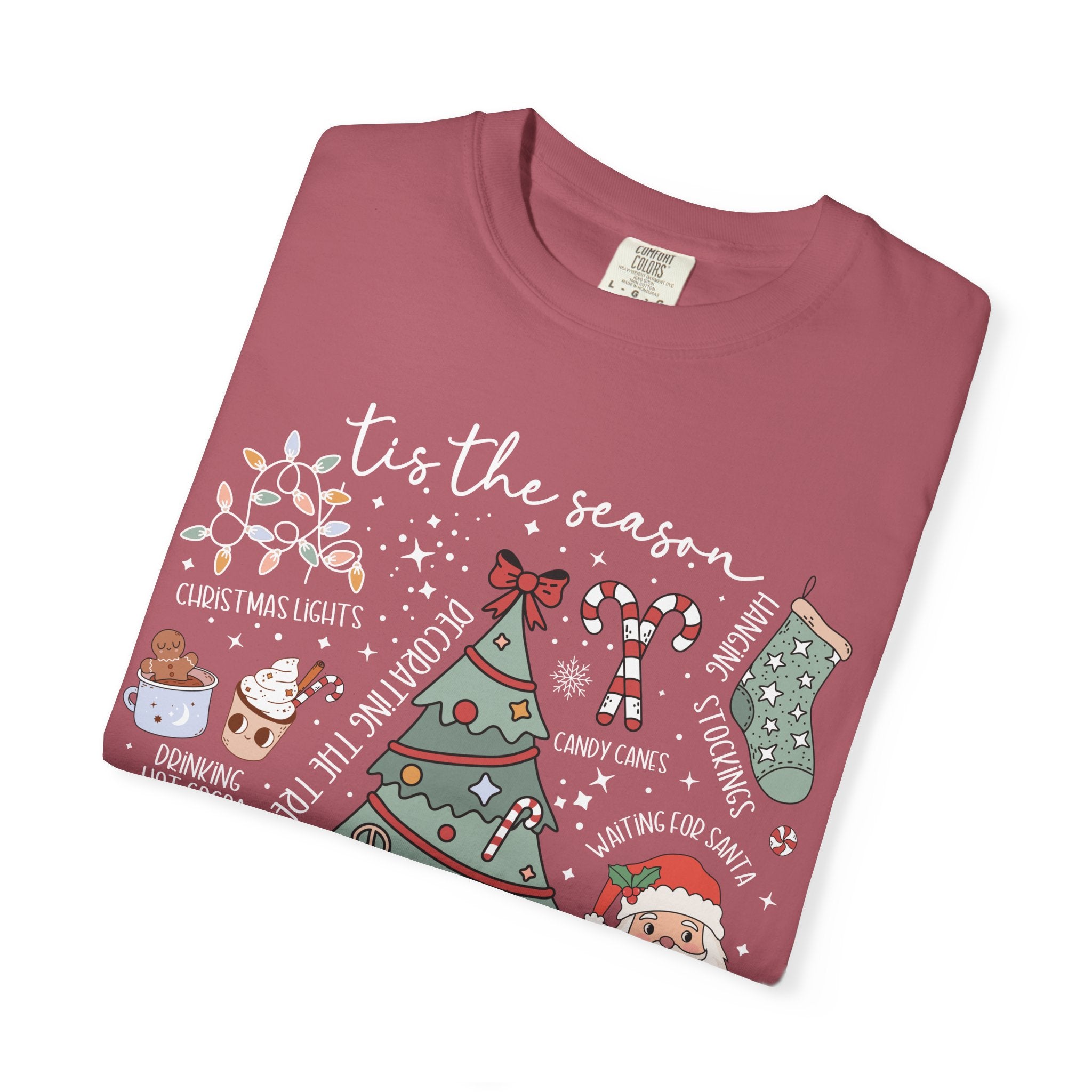 Christmas Doodle Graphic T-shirt