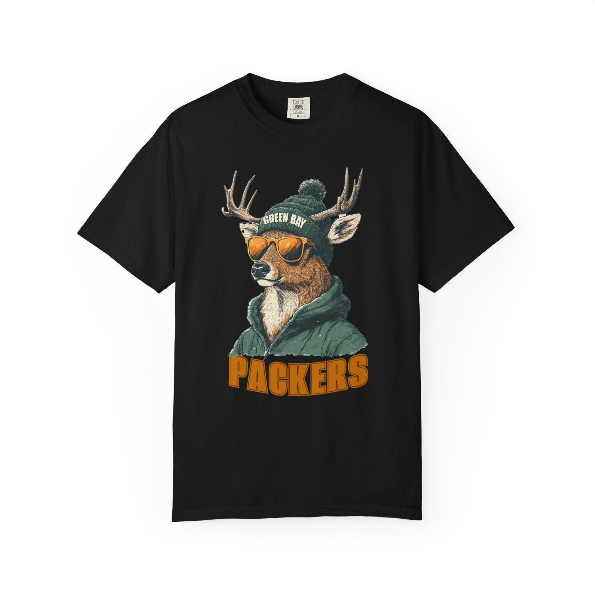 Green Bay Packers Spirit Animal Mascot Graphic Tee, Unisex T-Shirt, Casual Wear, Gift for Packers fans, Sports Fan Apparel