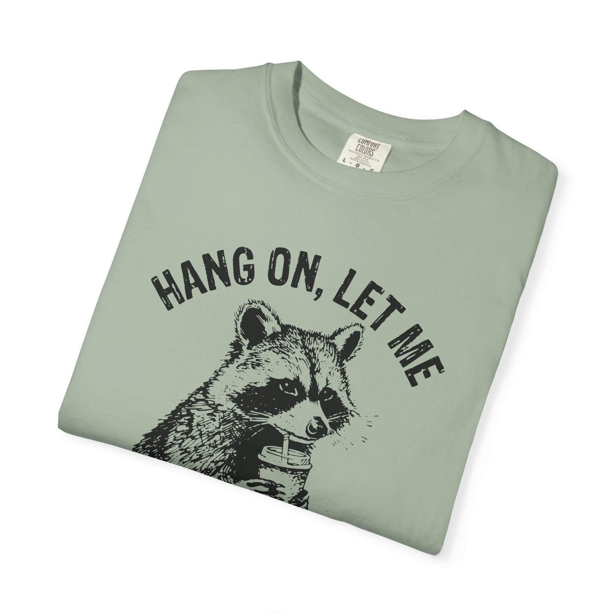 Funny Overthinking Raccoon T-Shirt, Unisex Tee for Animal Lovers, Casual Wear, Gift for Friends, Perfect for Everyday Wear