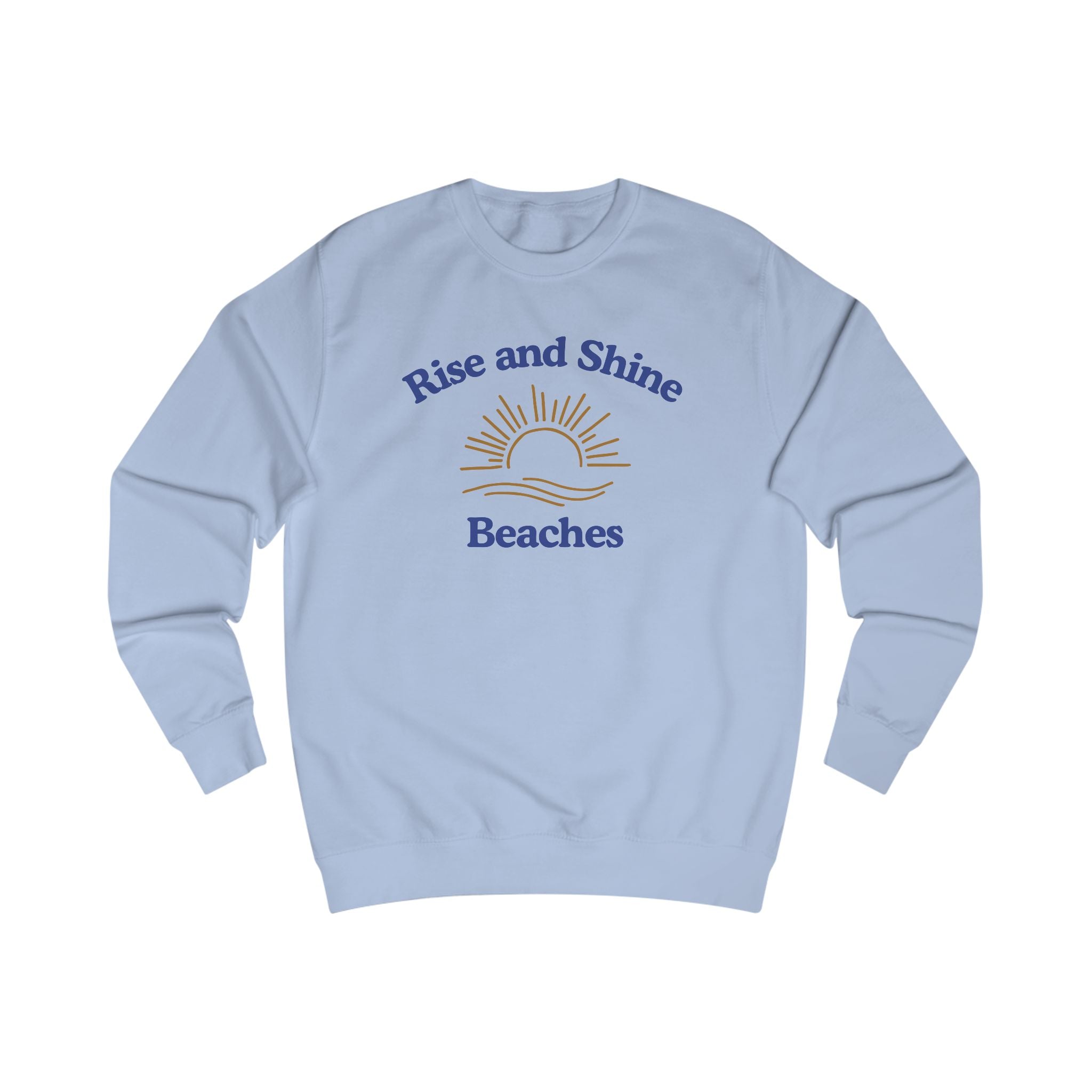 Sunrise Inspiration Unisex Sweatshirt - Perfect for Beach Lovers, Casual Wear, Gift for Friends