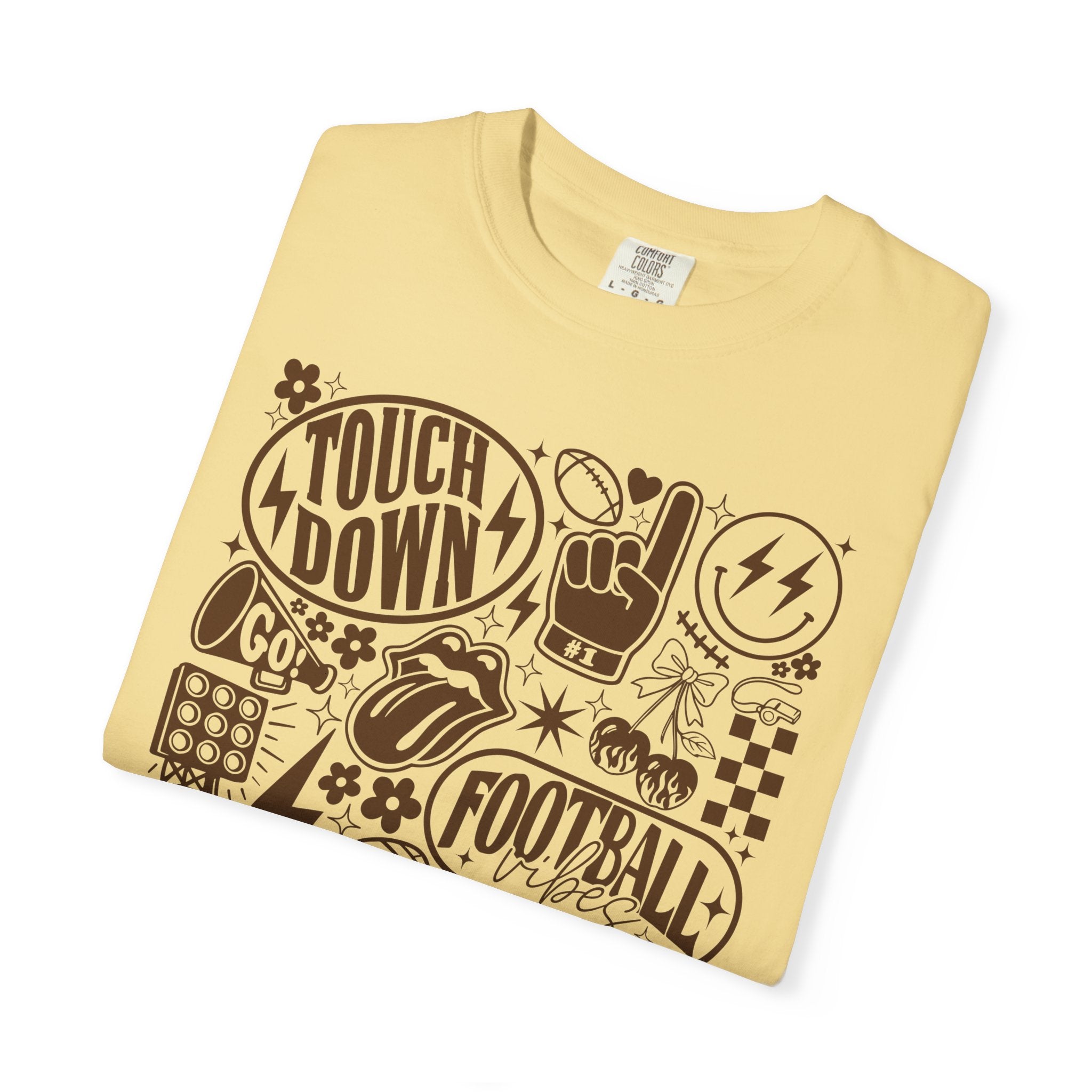 Football Game Day T-Shirt, Unisex Sports Tee, Touchdown Apparel, Casual Game Day Wear, Football Fan Gift, Autumn Sports Shirt