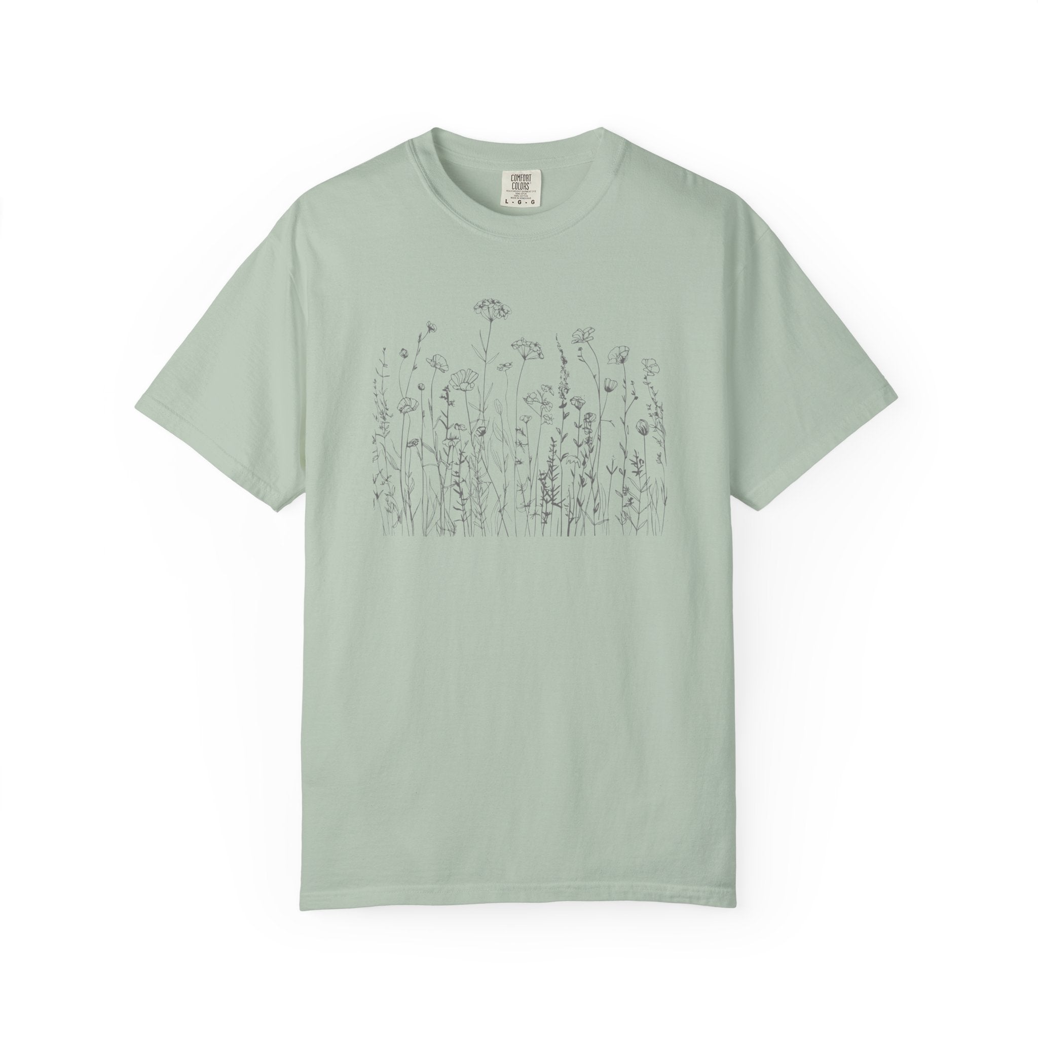 Nature-Inspired Unisex T-shirt, Vintage Floral Graphic Tee, Eco-Friendly Shirt, Gift for Nature Lovers, Casual Summer Wear