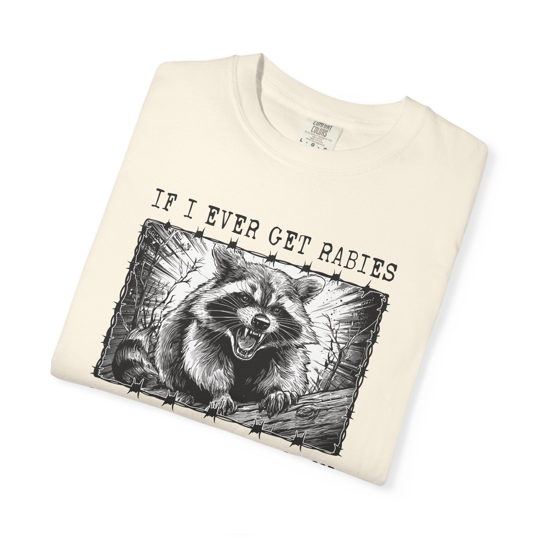 Humorous Raccoon T-Shirt, Funny Gift, Animal Lover Tee, Unisex Casual Wear, Unique Graphic Shirt, Perfect for Birthdays, Parties