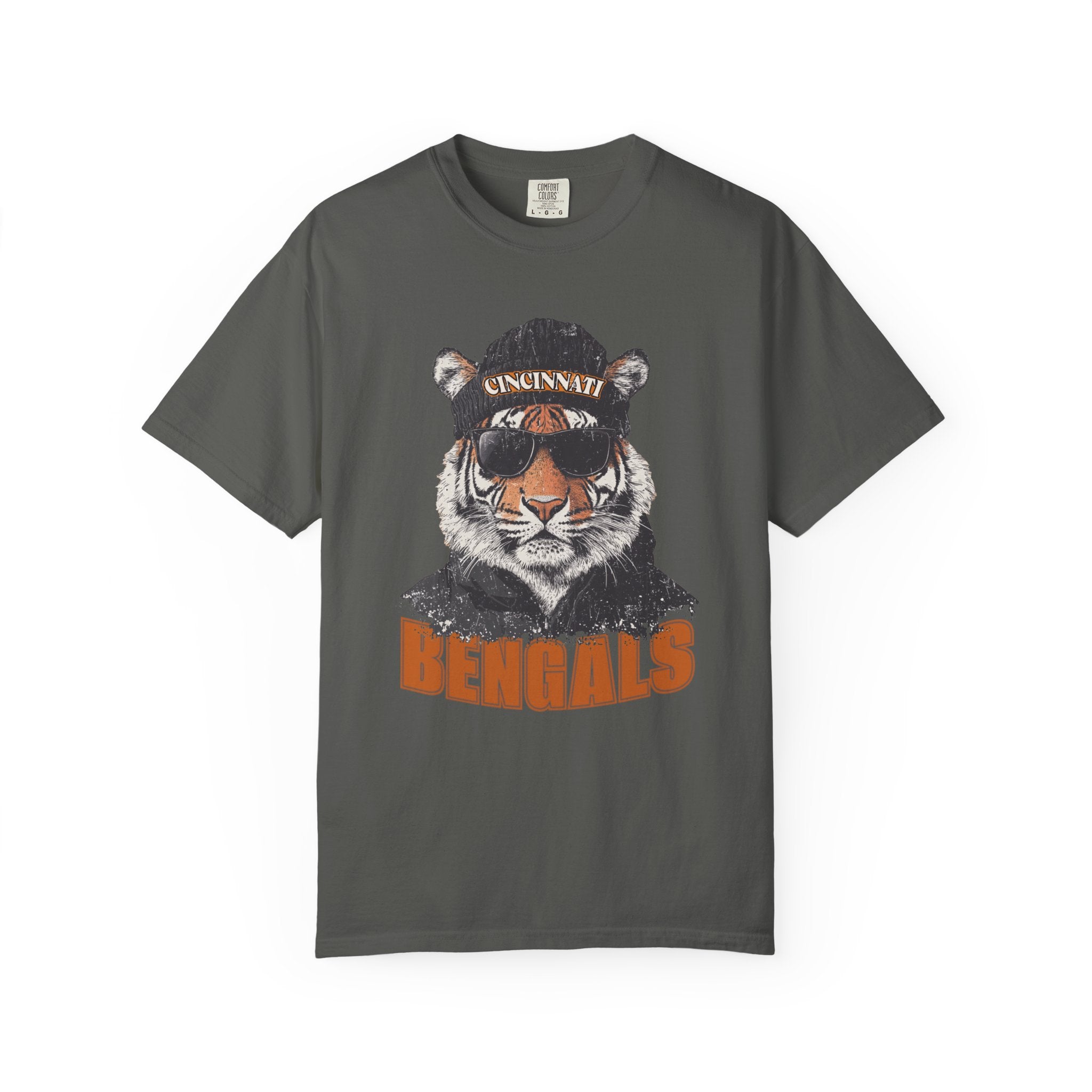 Cincinnati Bengals Spirit Animal Mascot Tiger T-Shirt, Unisex Sports Tee, Casual Apparel, Game Day Outfit, Cincinnati Bengals Fan Gear