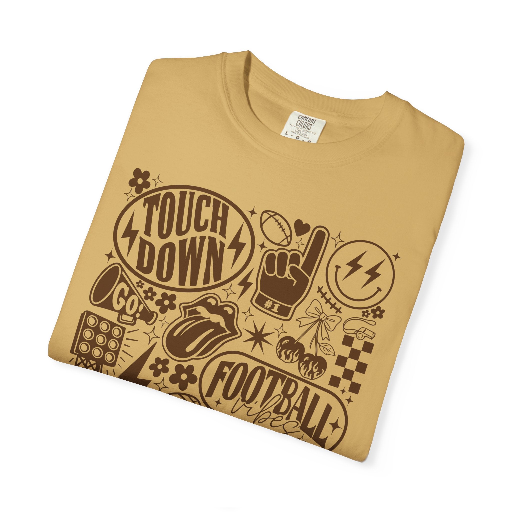 Football Game Day T-Shirt, Unisex Sports Tee, Touchdown Apparel, Casual Game Day Wear, Football Fan Gift, Autumn Sports Shirt