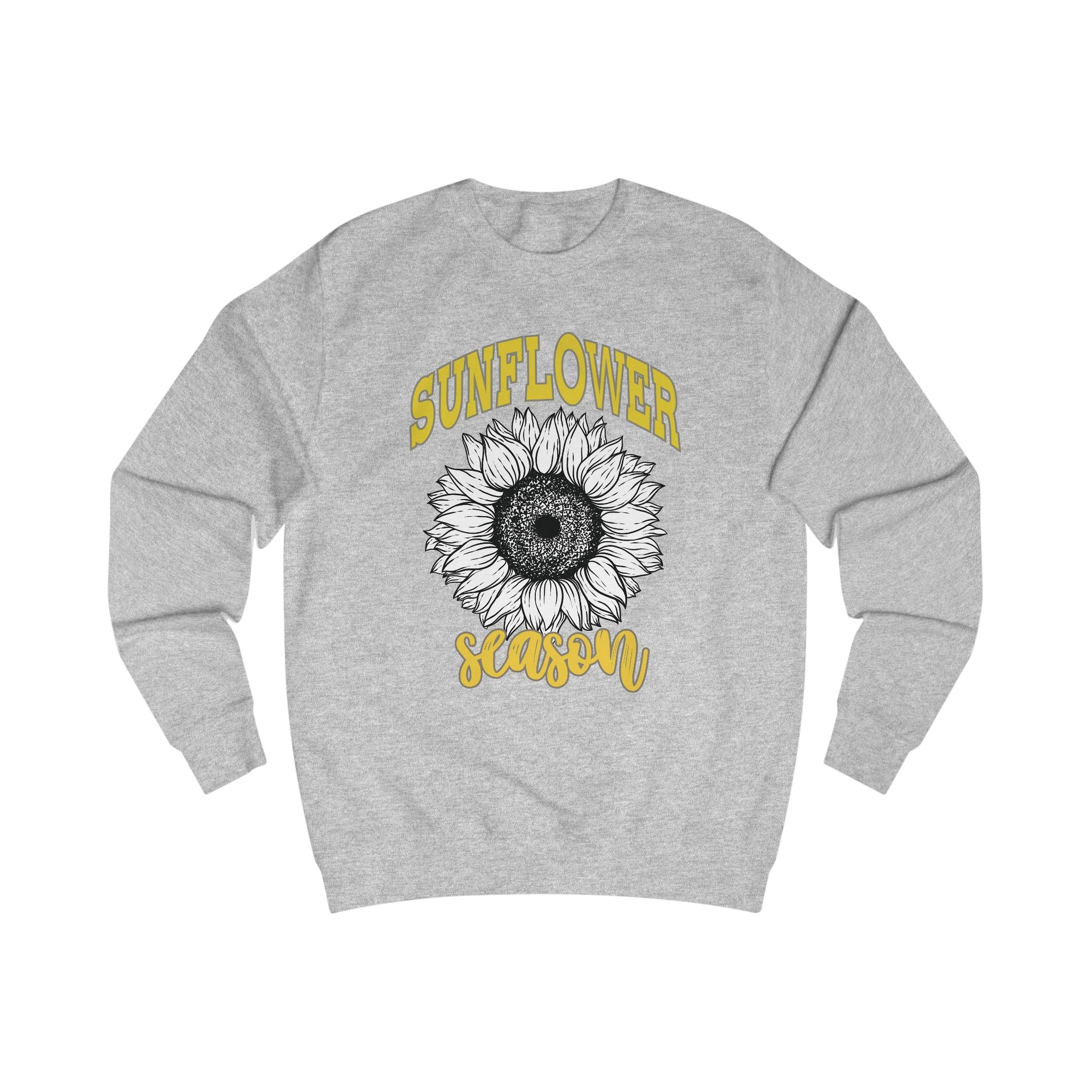Sunflower Season Unisex Sweatshirt | Cute Floral Gifts | Spring Fashion | Cozy Casual Wear | Perfect for Garden Lovers, Festivals, Birthdays