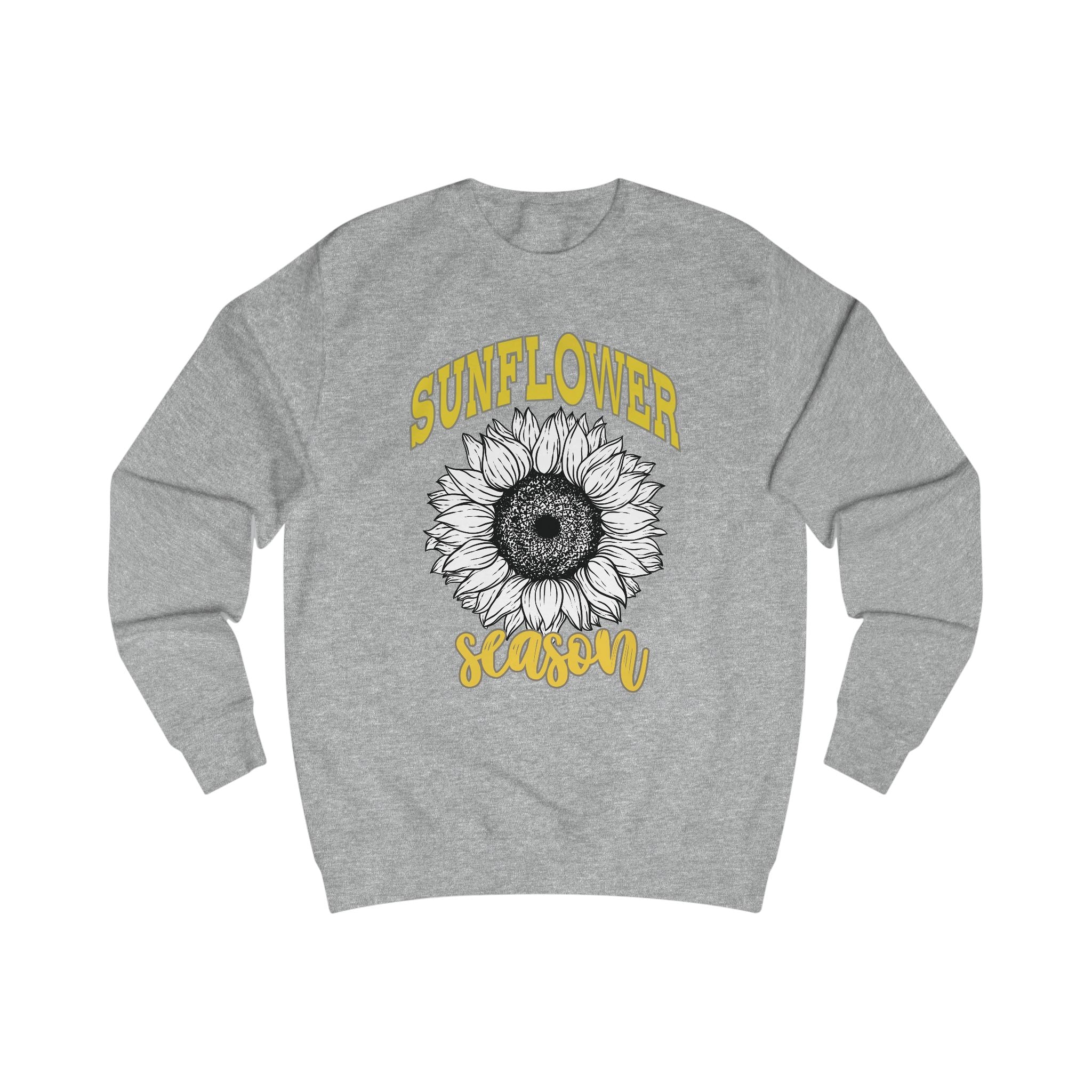 Sunflower Season Unisex Sweatshirt | Cute Floral Gifts | Spring Fashion | Cozy Casual Wear | Perfect for Garden Lovers, Festivals, Birthdays