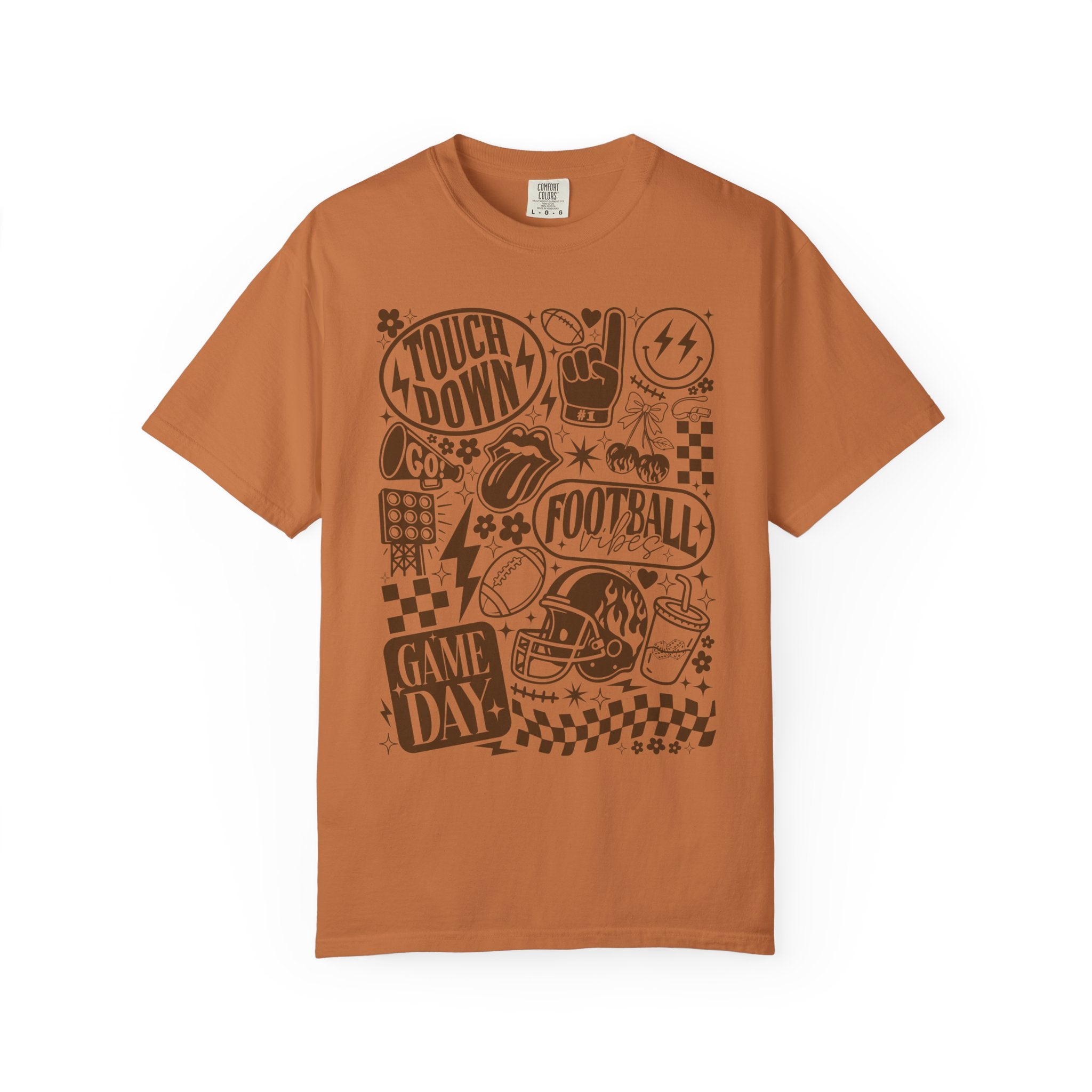 Football Game Day T-Shirt, Unisex Sports Tee, Touchdown Apparel, Casual Game Day Wear, Football Fan Gift, Autumn Sports Shirt