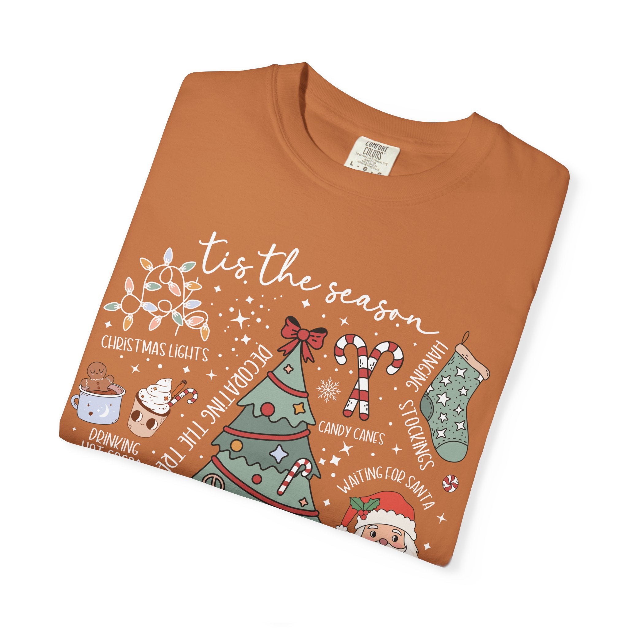 Christmas Doodle Graphic T-shirt