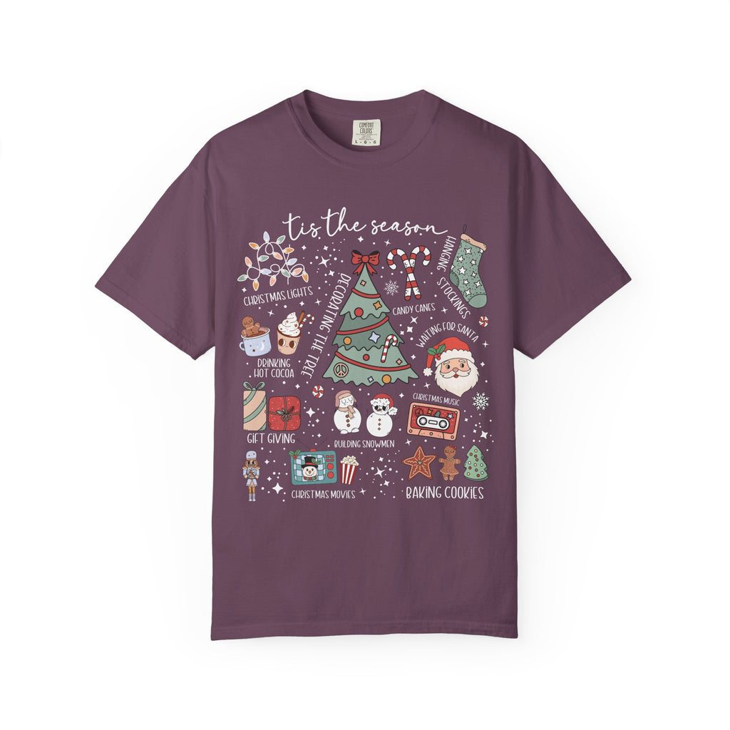 Christmas Doodle Graphic T-shirt