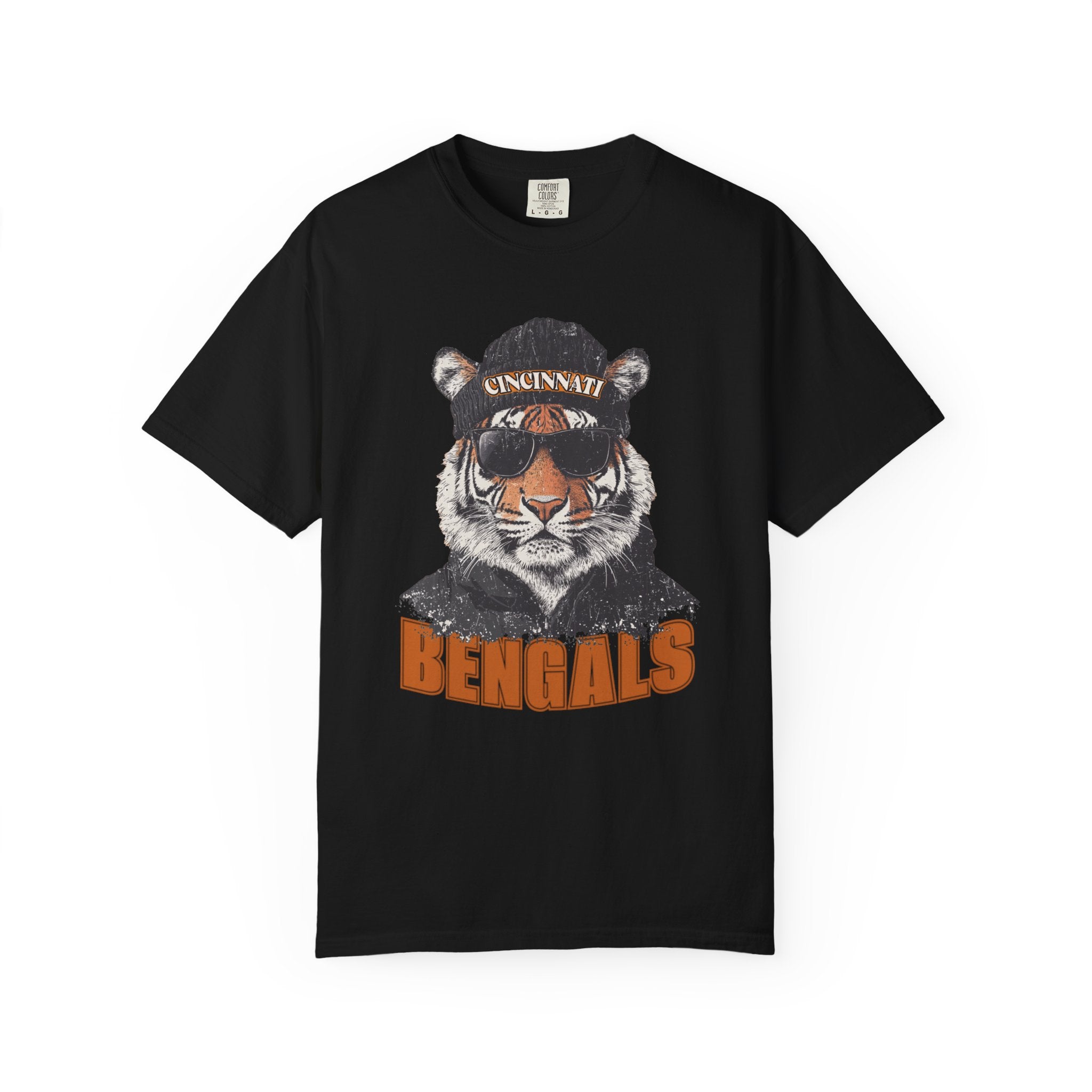 Cincinnati Bengals Spirit Animal Mascot Tiger T-Shirt, Unisex Sports Tee, Casual Apparel, Game Day Outfit, Cincinnati Bengals Fan Gear