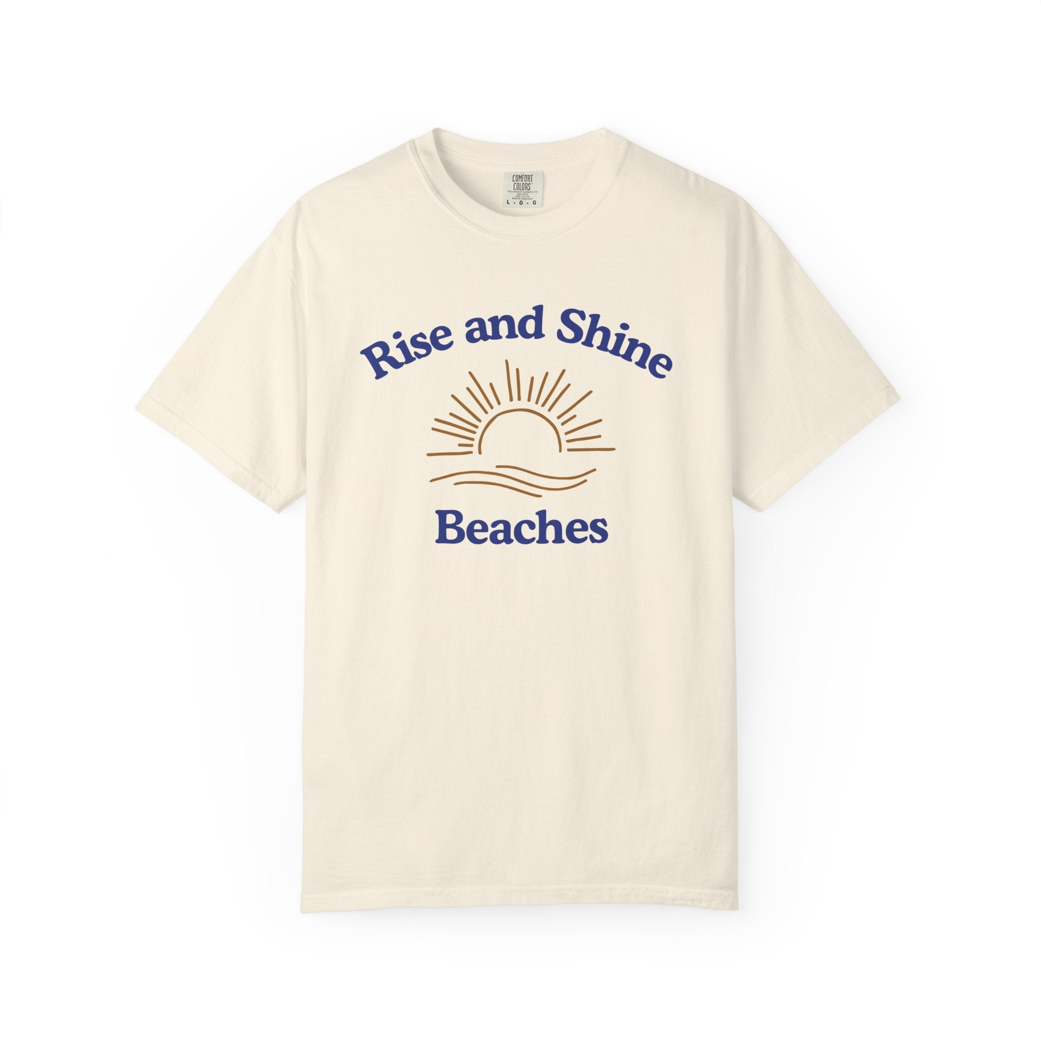 Sunrise Beach Vibes T-shirt, Casual Summer Tee, Unisex Beachwear, Vacation Outfit, Gift for Beach Lovers, Relaxed Fit Tee
