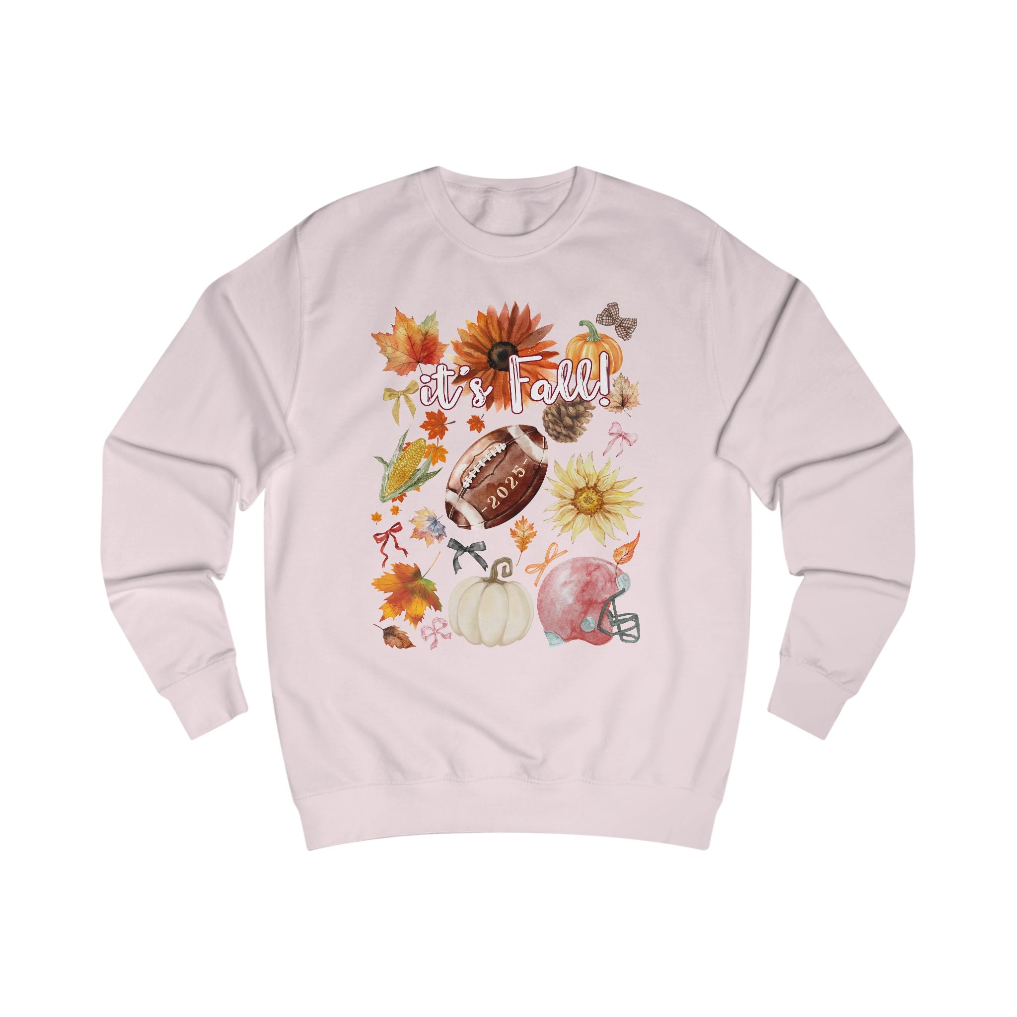 Cozy Fall Sweatshirt, Autumn Vibes Pullover, Unisex Sweatshirt for Football Season, Thanksgiving Gift, Seasonal Outfit