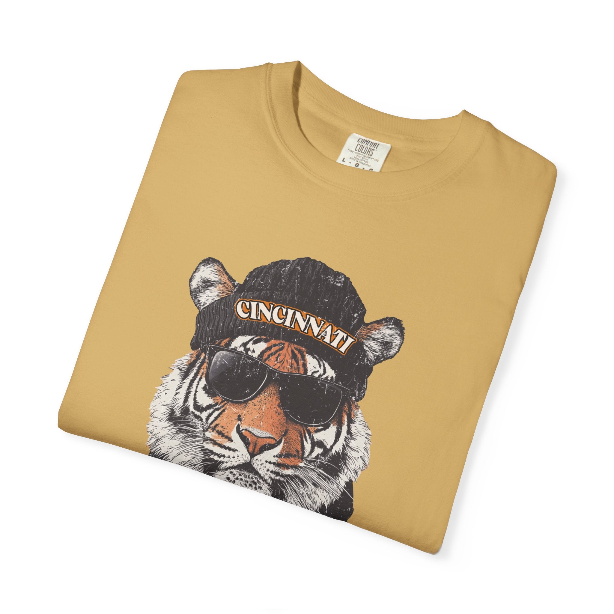 Cincinnati Bengals Spirit Animal Mascot Tiger T-Shirt, Unisex Sports Tee, Casual Apparel, Game Day Outfit, Cincinnati Bengals Fan Gear