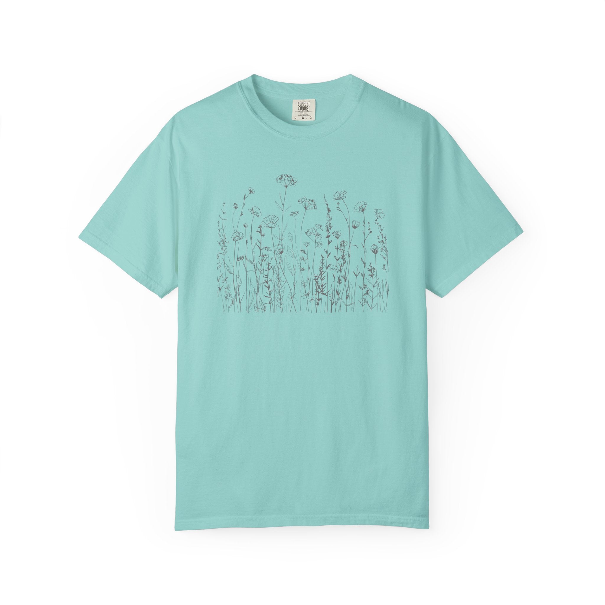 Nature-Inspired Unisex T-shirt, Vintage Floral Graphic Tee, Eco-Friendly Shirt, Gift for Nature Lovers, Casual Summer Wear
