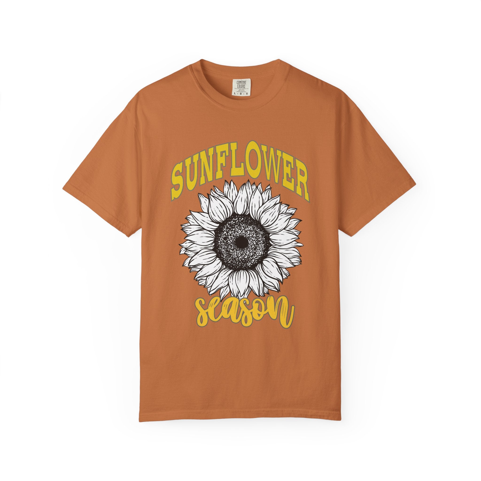 Sunflower Season T-Shirt | Unisex Floral Tee for Summer, Casual Wear, Gift for Plant Lovers, Nature Enthusiasts, Eco-Friendly Fashion